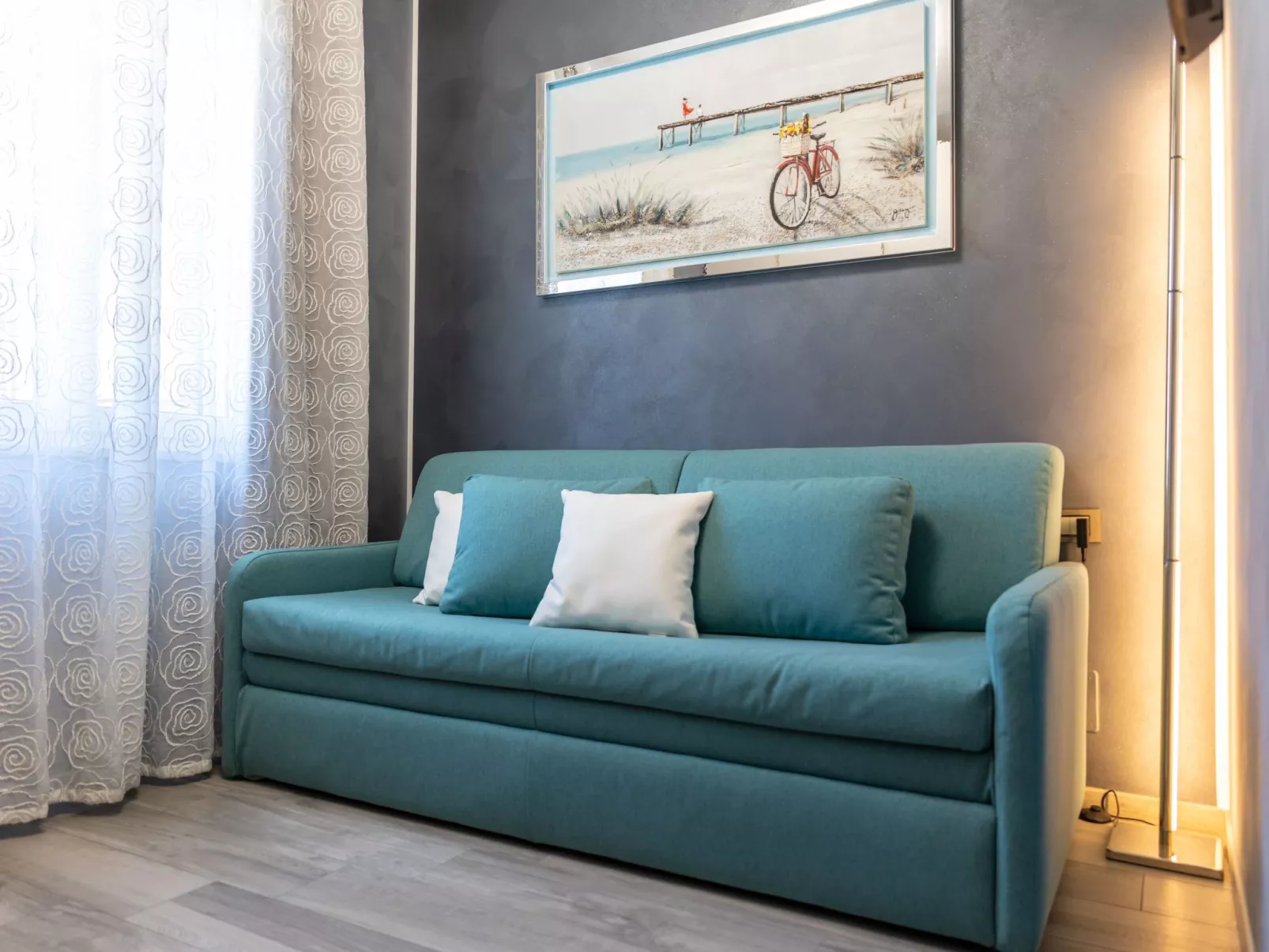 Loving Alassio - Eine hochmoderne Drei-Zimmer-Wohnung am Meer-Dedans