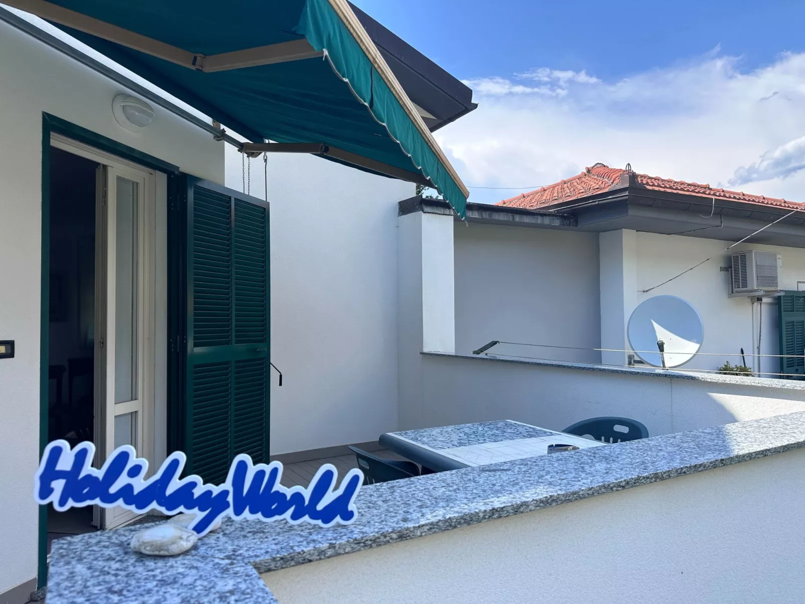 La Casina di Sopra bei Holiday World-Draußen