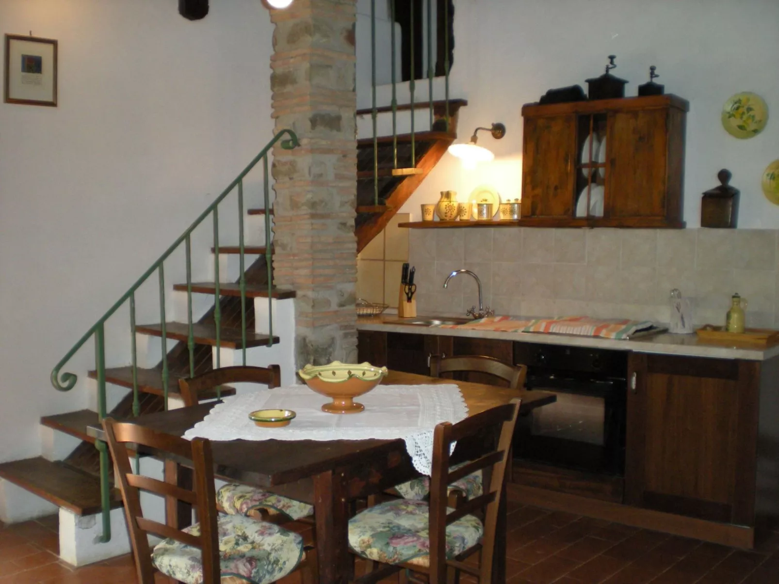 Schönes Haus mit privatem Pool in der Nähe von Cortona-Inside