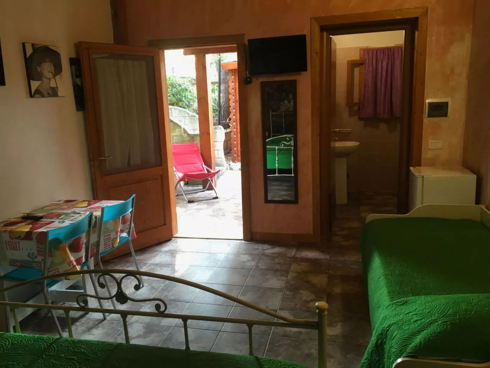 Wohnung 'Baita4' mit Whirlpool-Drinnen