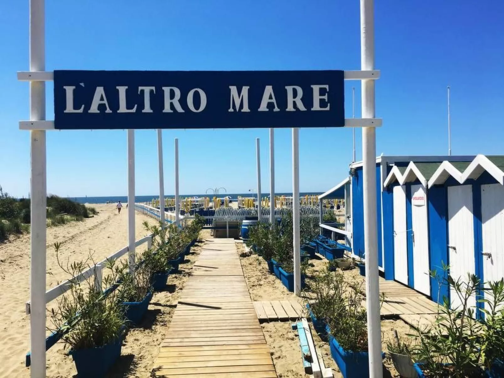 Mobilheim am Meer in der Toskana in der Nähe von Pisa, Lucca-Draußen