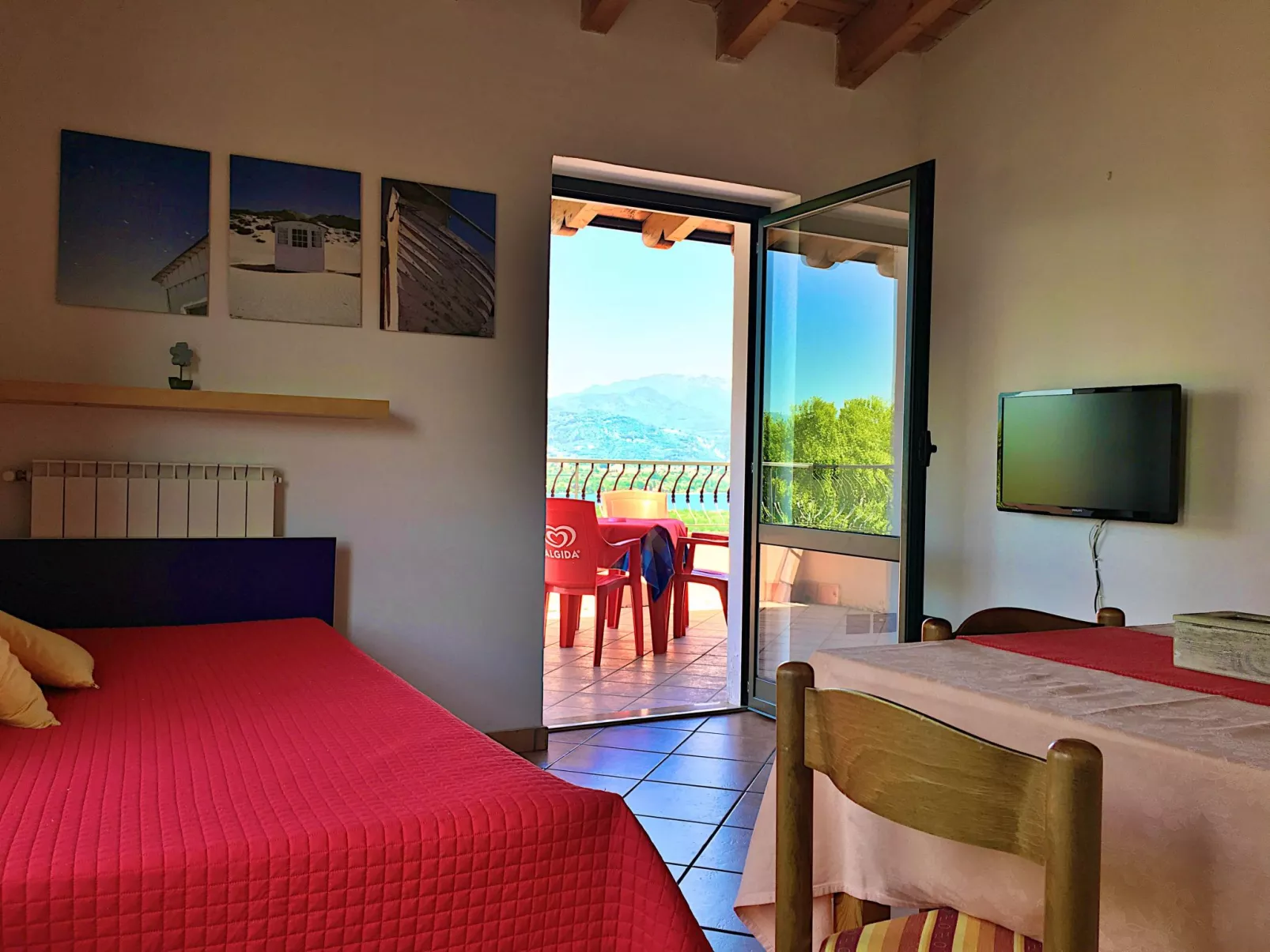 Angenehme Wohnung in Solarolo mit Parkplatz-Drinnen