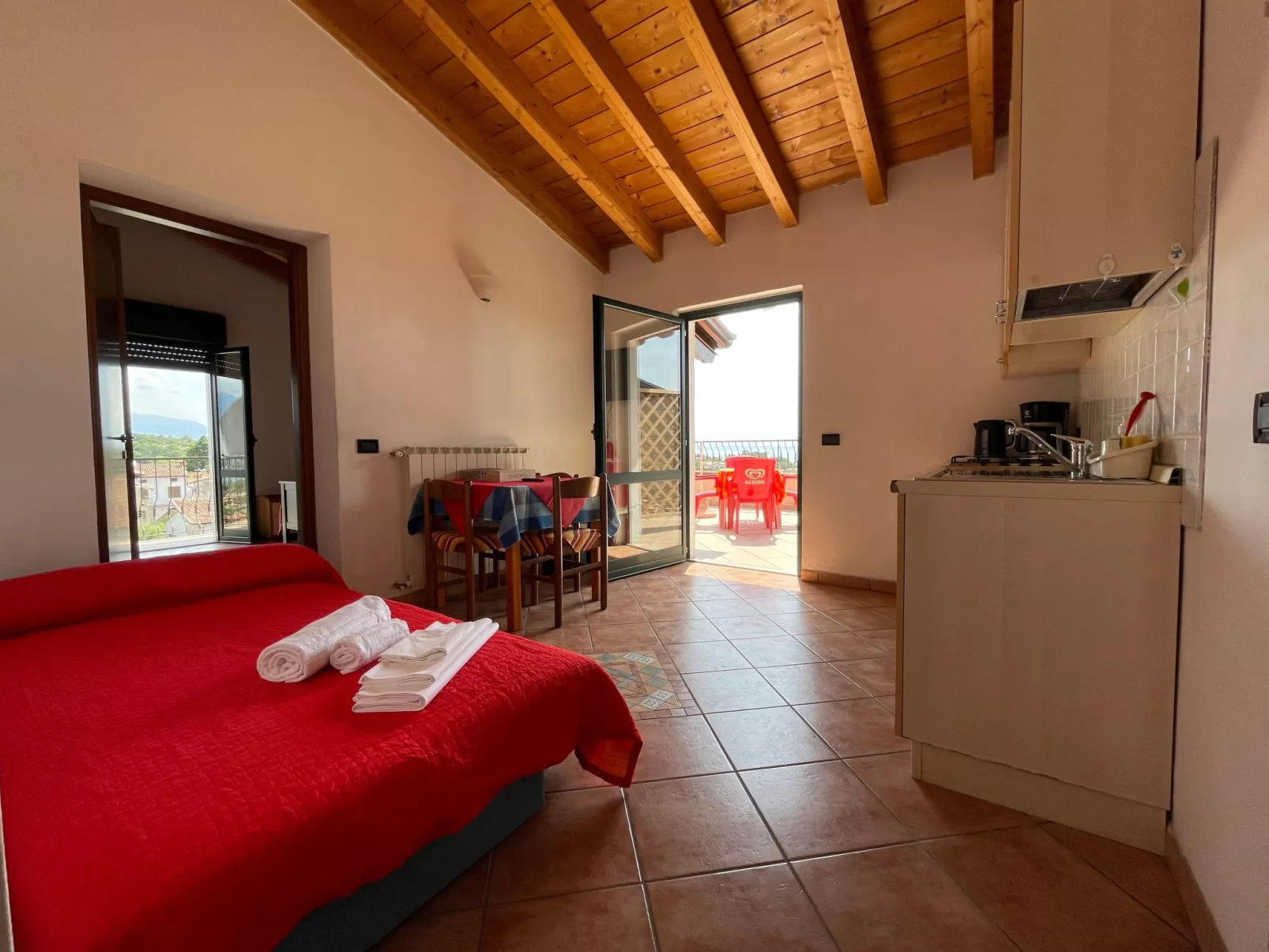 Wohnung in Solarolo mit privatem Parkplatz-Drinnen