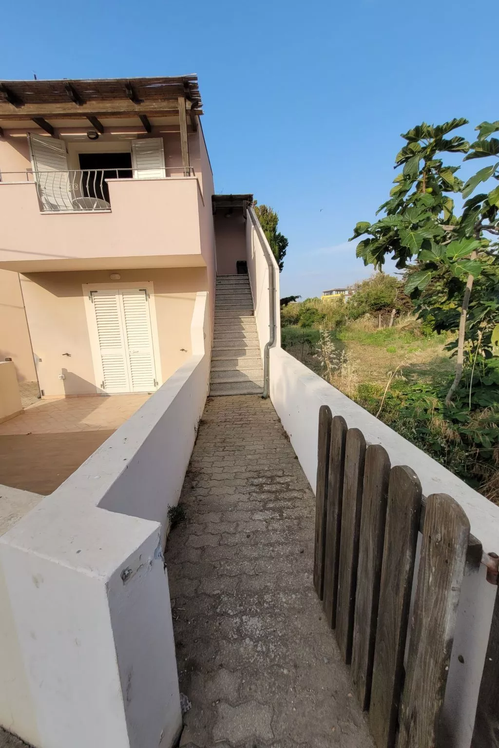 Wohnung 'Das Blaue Haus - Draußen