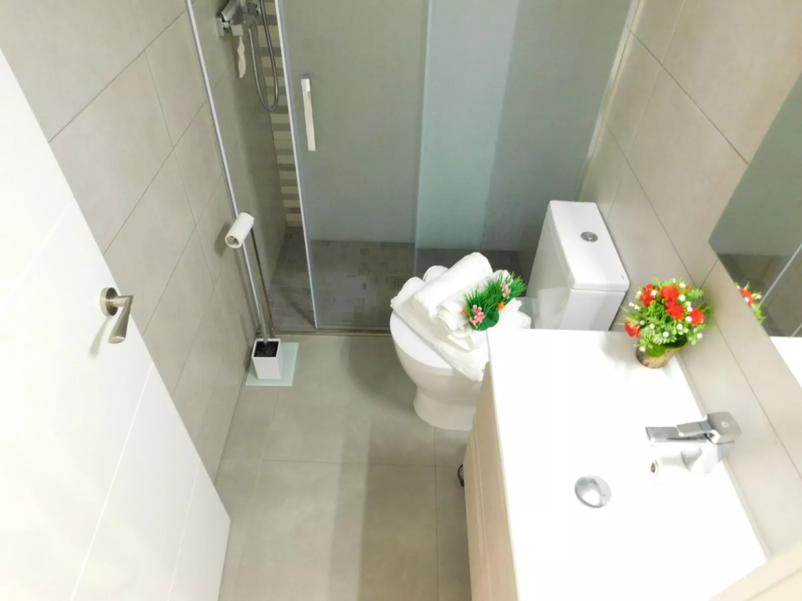 Appartement in Roses mit Großer Terrasse und Meerblick-Dedans