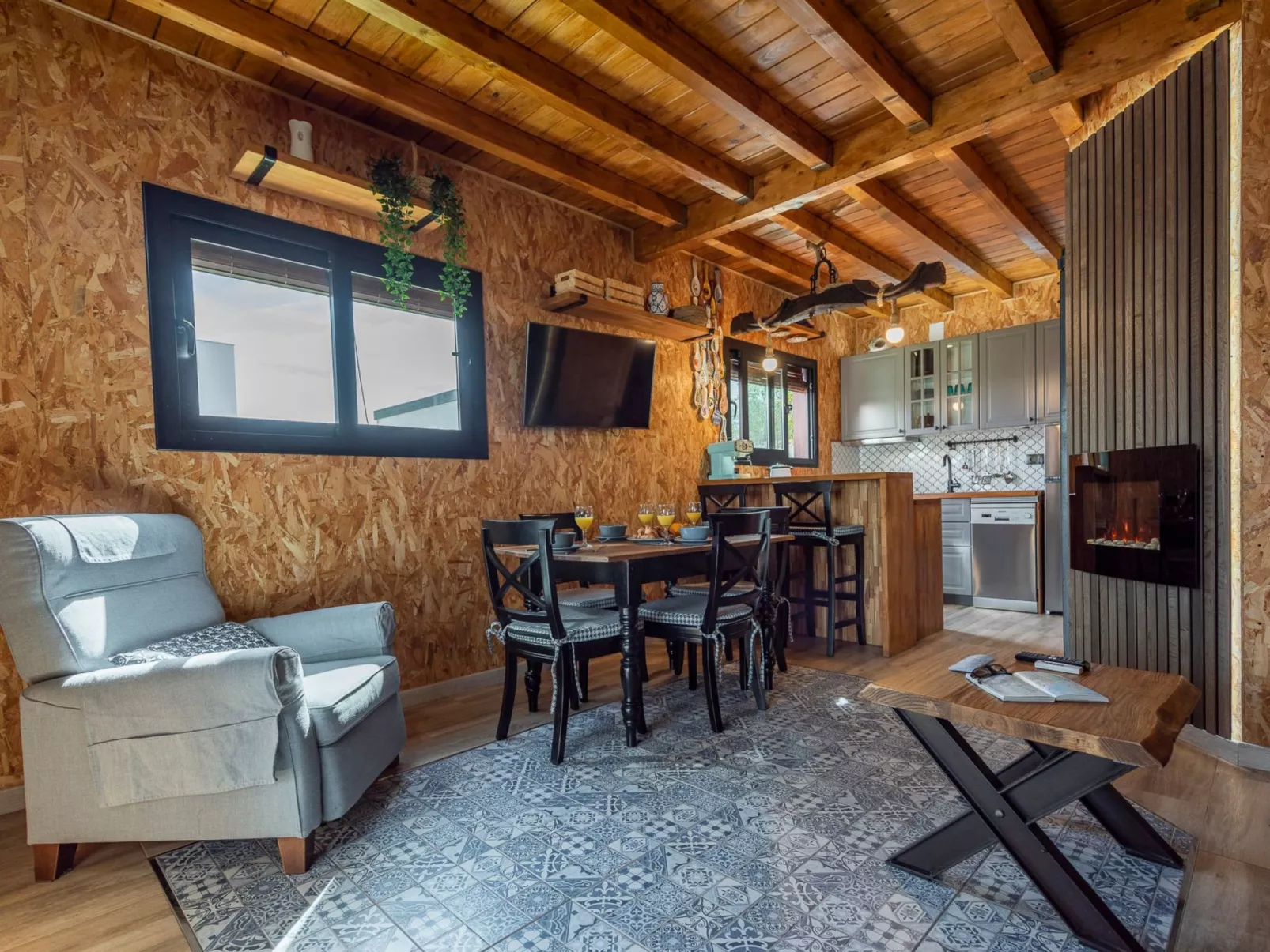 Chalet "Casita de Madera-Dedans