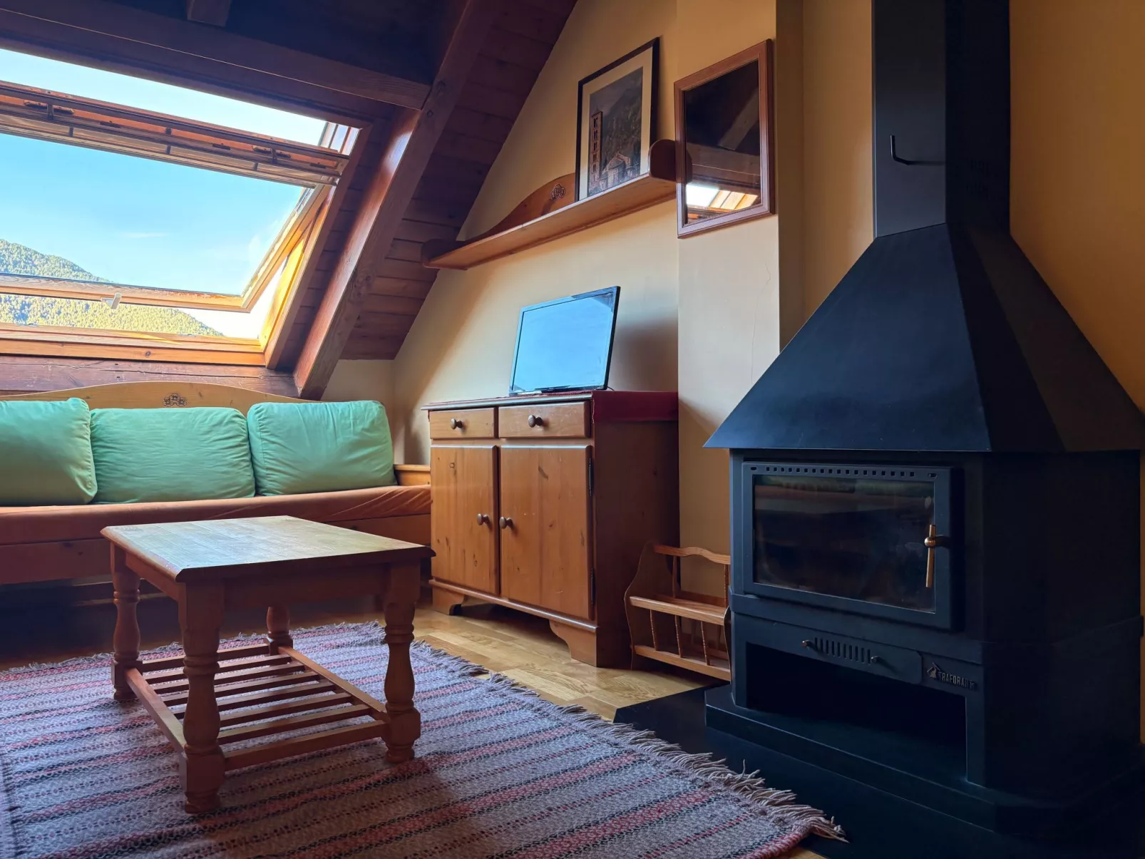 Triplex Erta 8 mit Dachgeschoss und ausgezeichneter Aussicht Vall de Boí-Drinnen