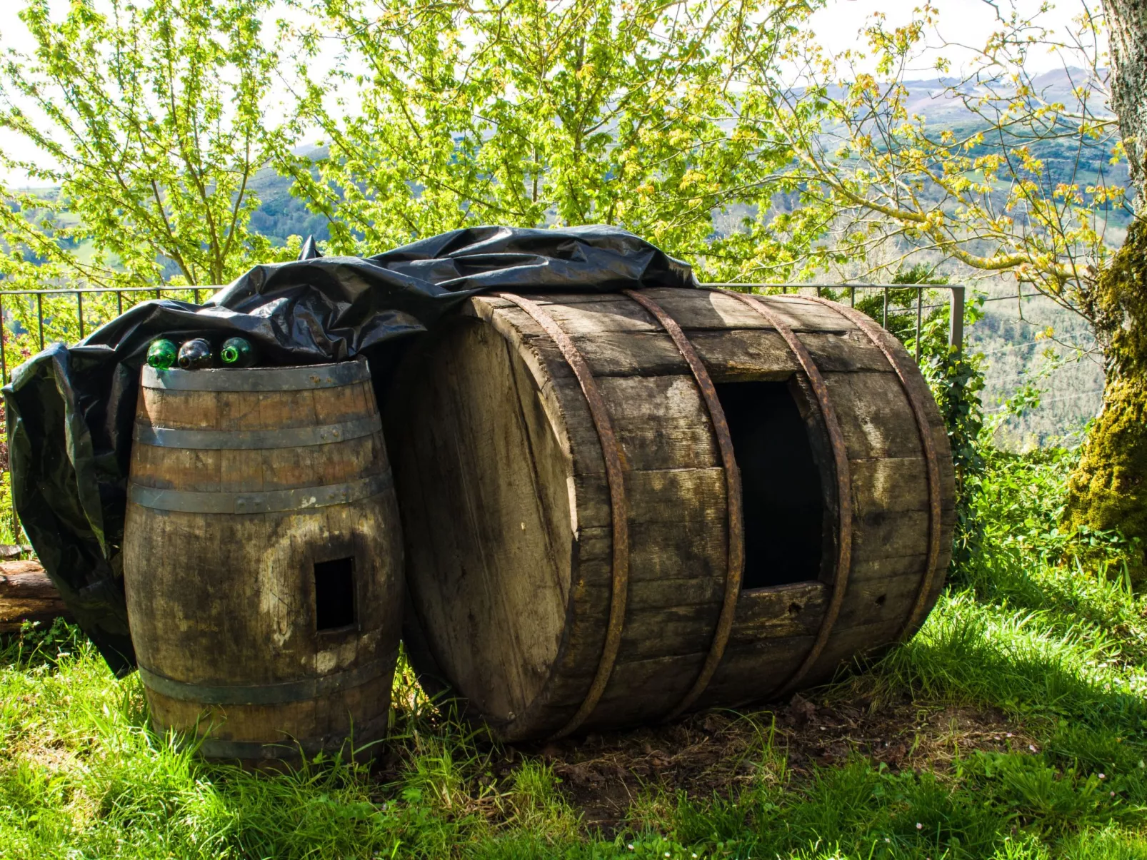 Mit Wasserblick-Outside