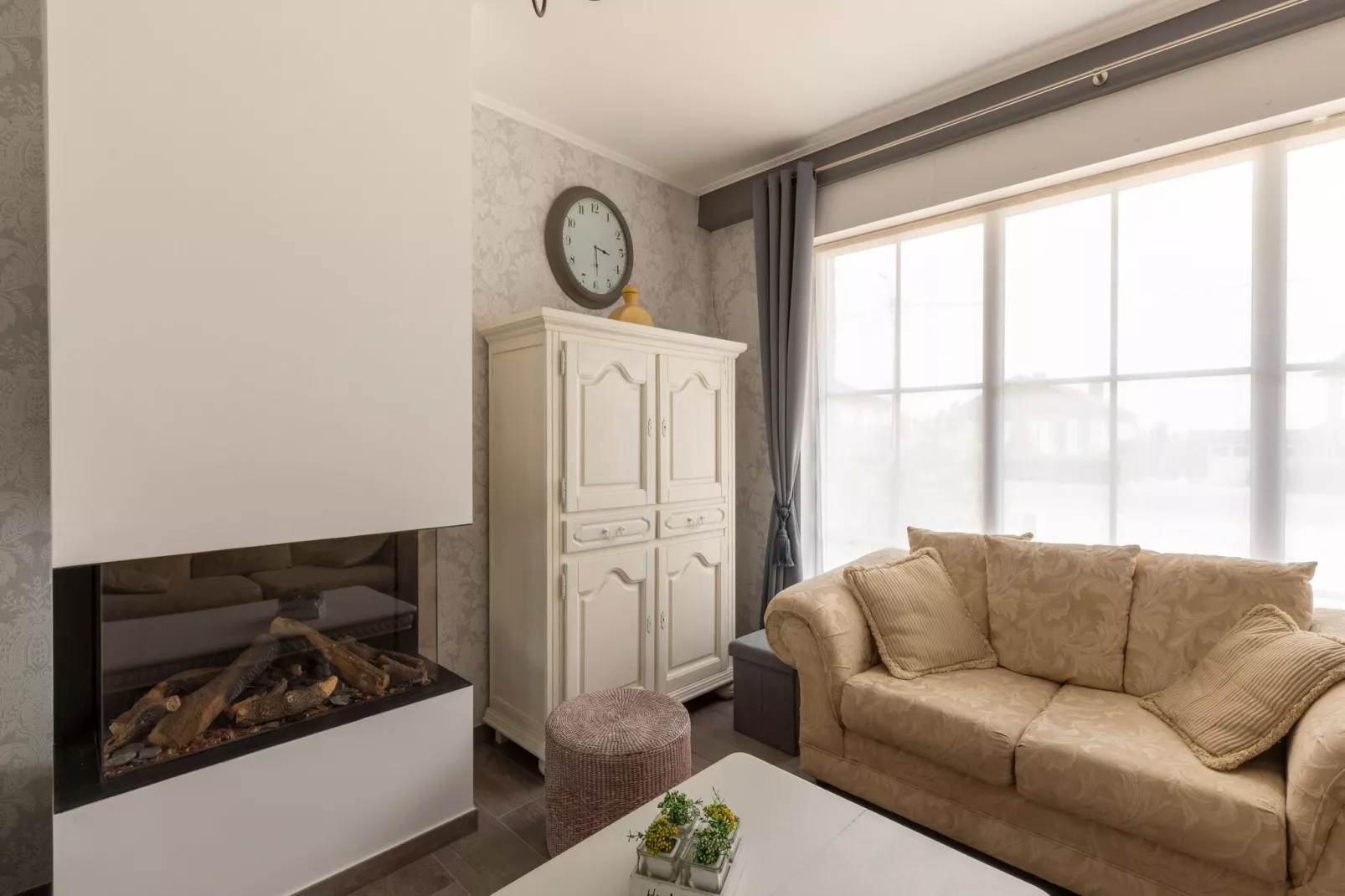 Vakantiehuis Westende-Bad-Wohnzimmer