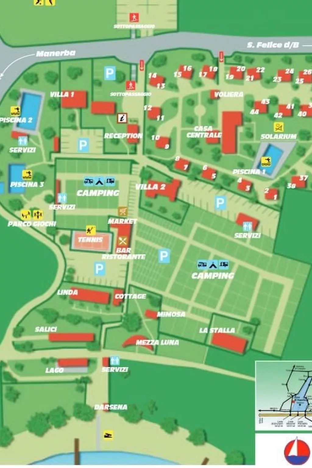 Zweizimmerwohnung  in Villaggio Sanghen-Dehors