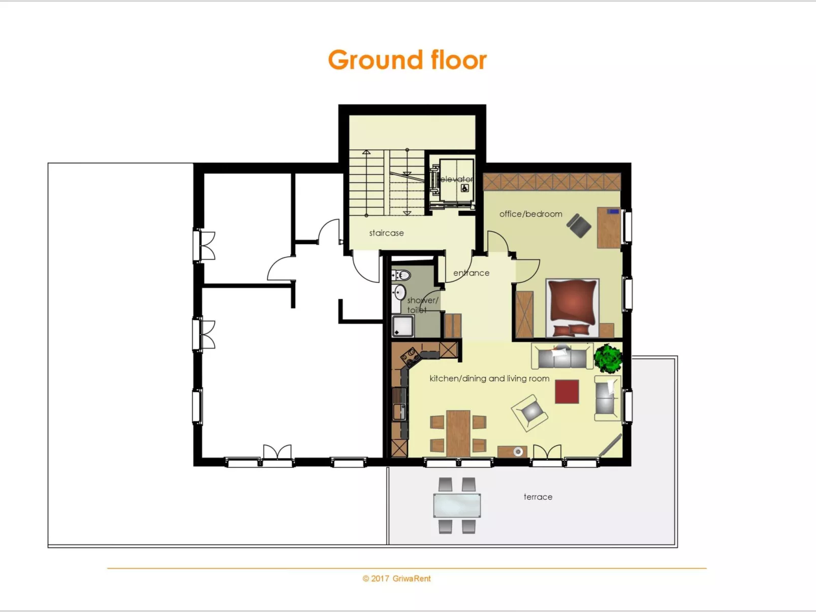 Apartment Saphir-Dedans