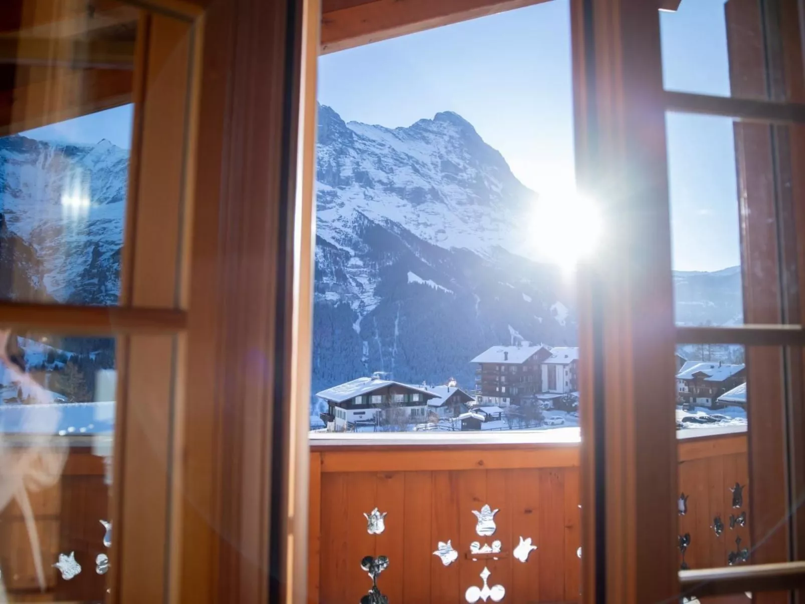 Orion - Luxuriöse Duplex Wohnung in Grindelwald-Draußen