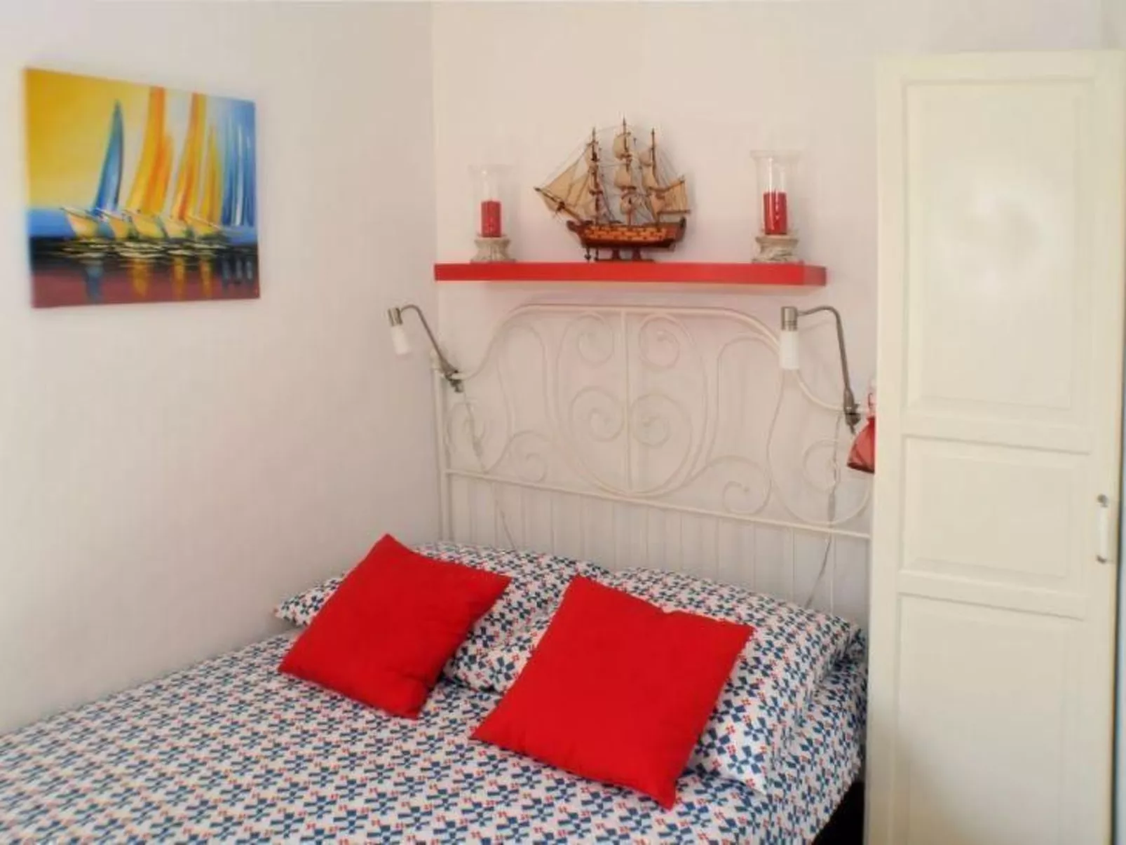 Direkt am Meer liegendes Apartment mit Garten-Dedans