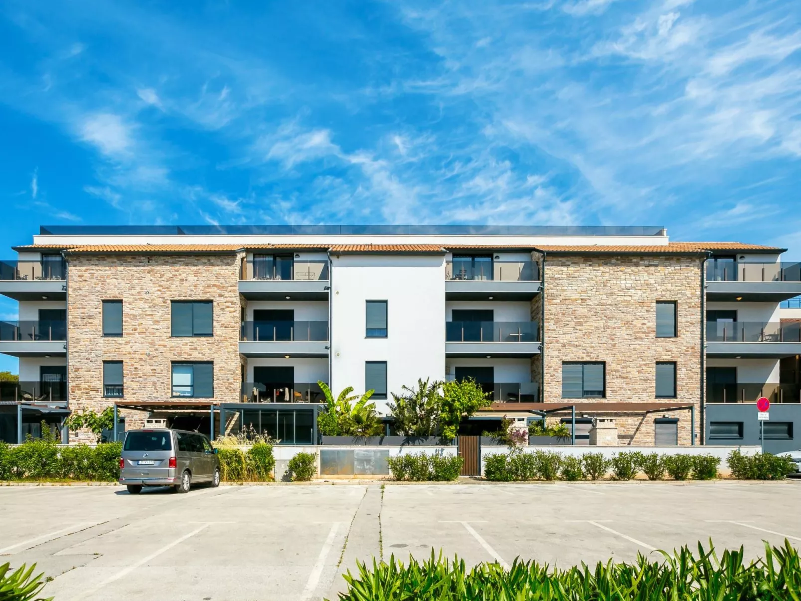 Wohnung "Nevia 6" mit Blick auf das Wasser-Dehors