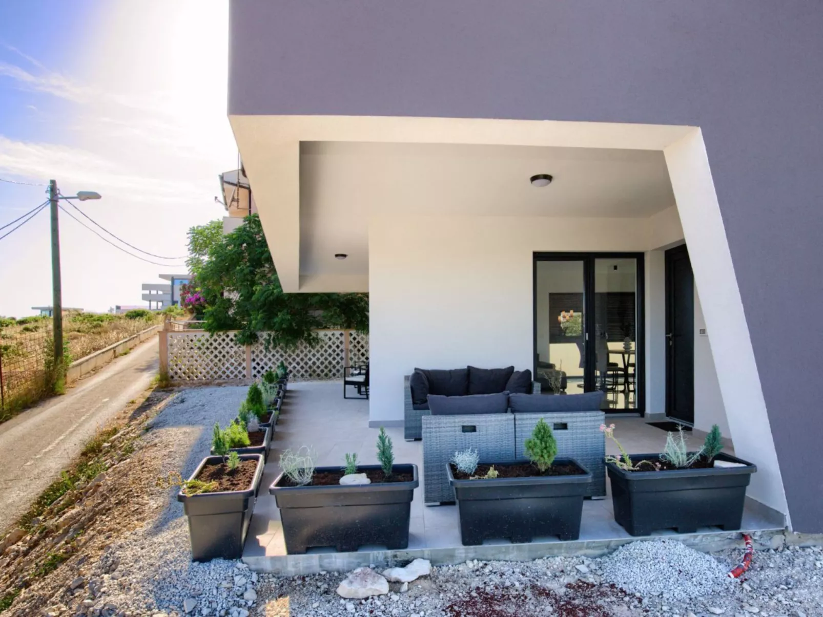 Villa Delfin mit Pool-Dehors