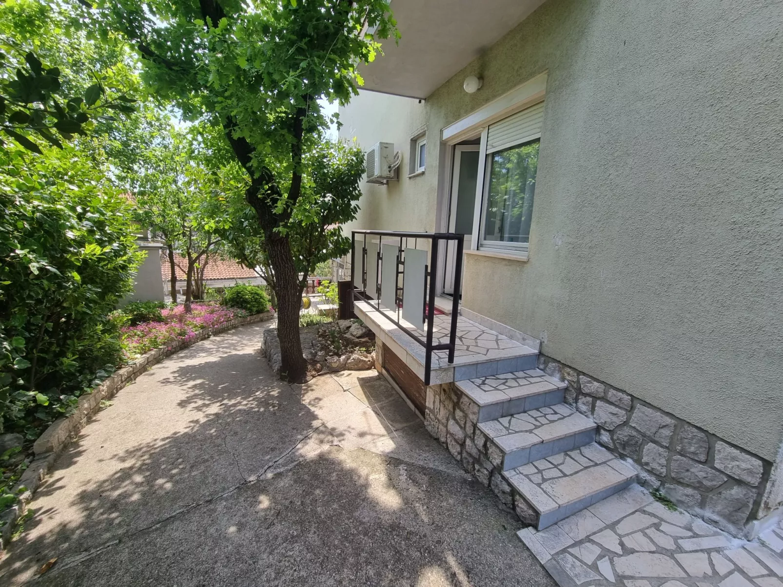 Charmante Wohnung in Crikvenica für 2 Personen-Dehors