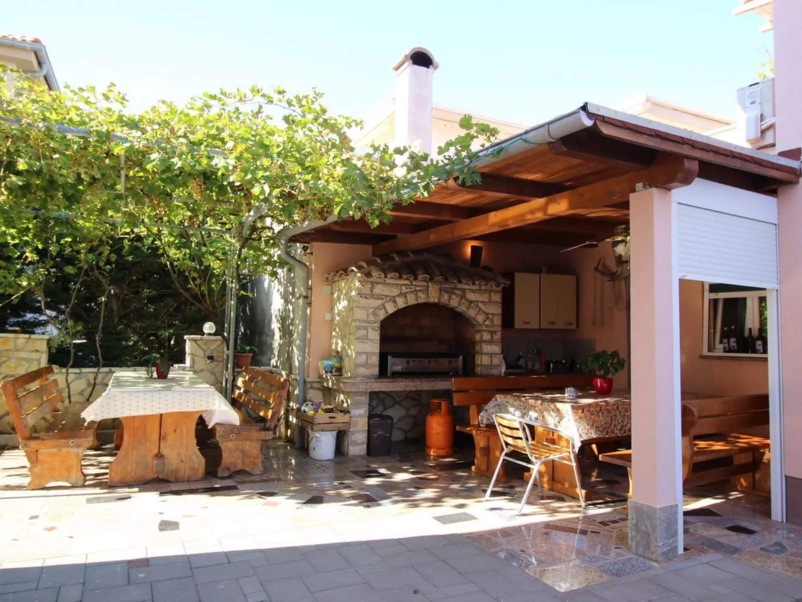 Wohnung in Baška mit Eigenem Balkon-Outside