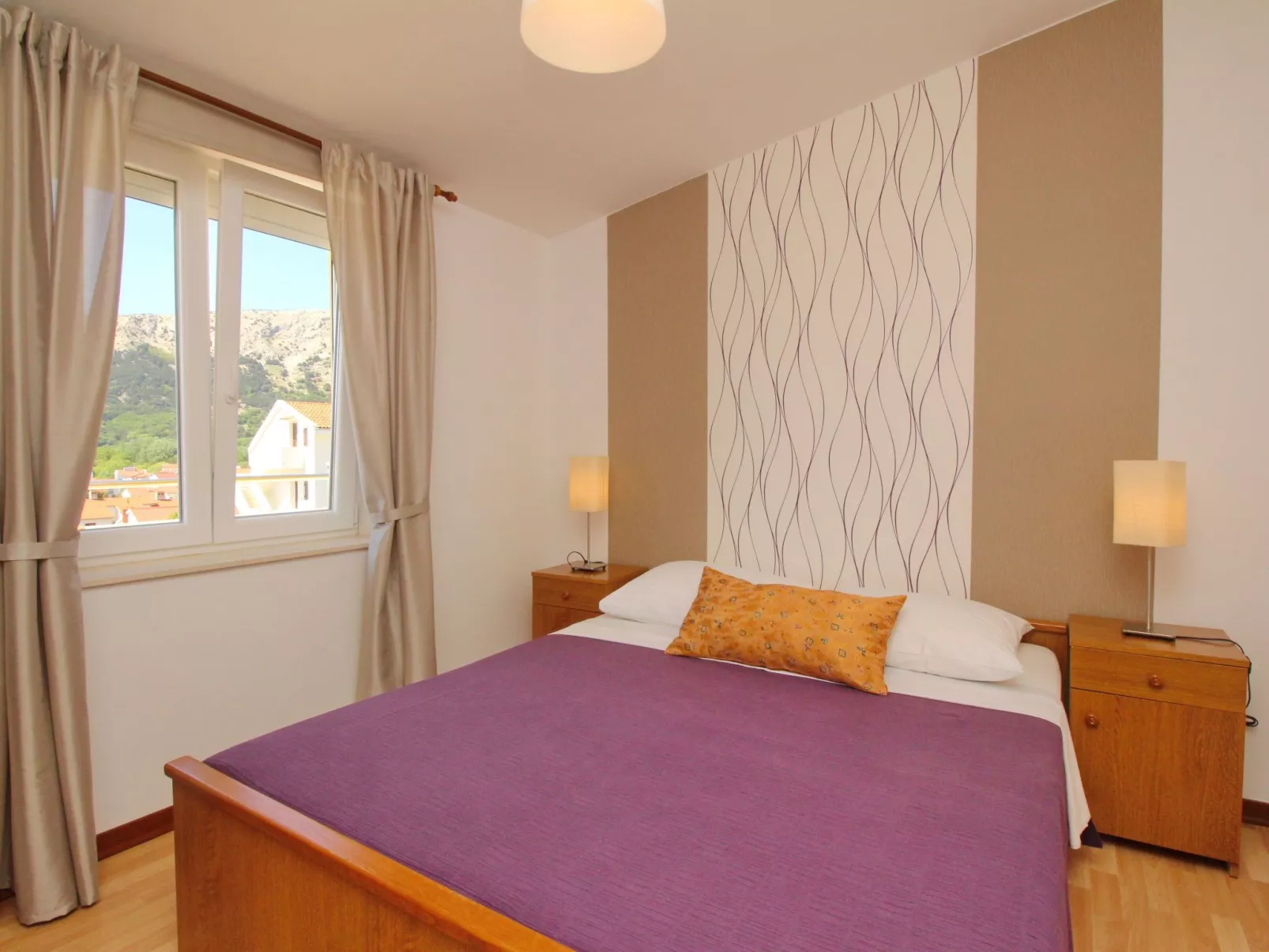 In Baška mit Eigenem Balkon - Drinnen