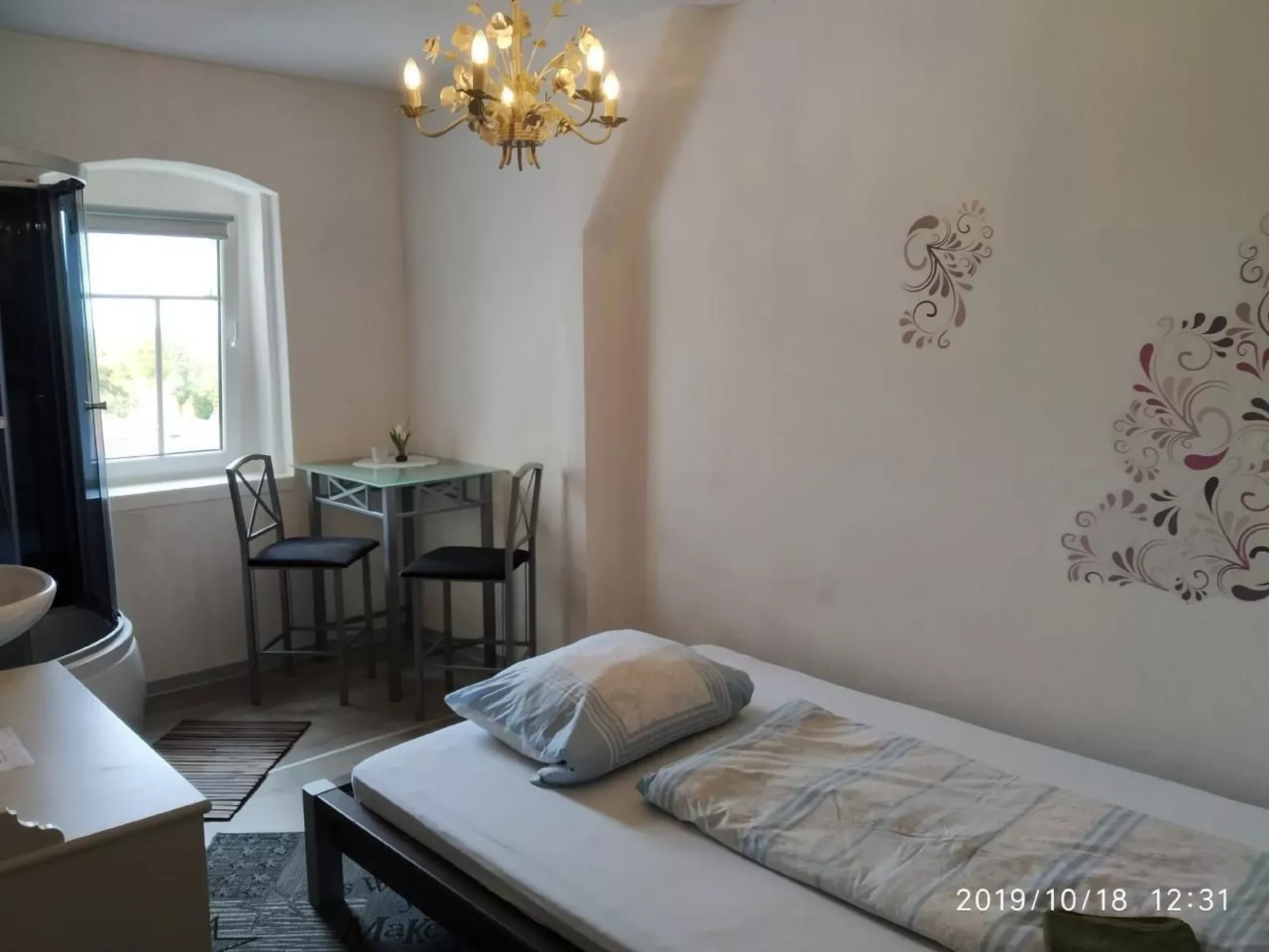 Appartement in Siebenlehn mit Grill und Terrasse-Dedans