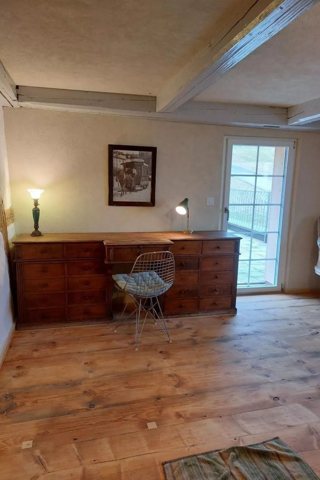 Historisches Riegel-Doppelbauernhaus-Inside