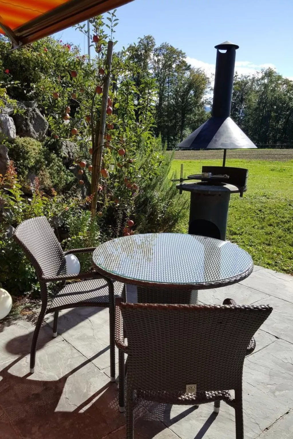 Moderne Ferienwohnung-Dehors