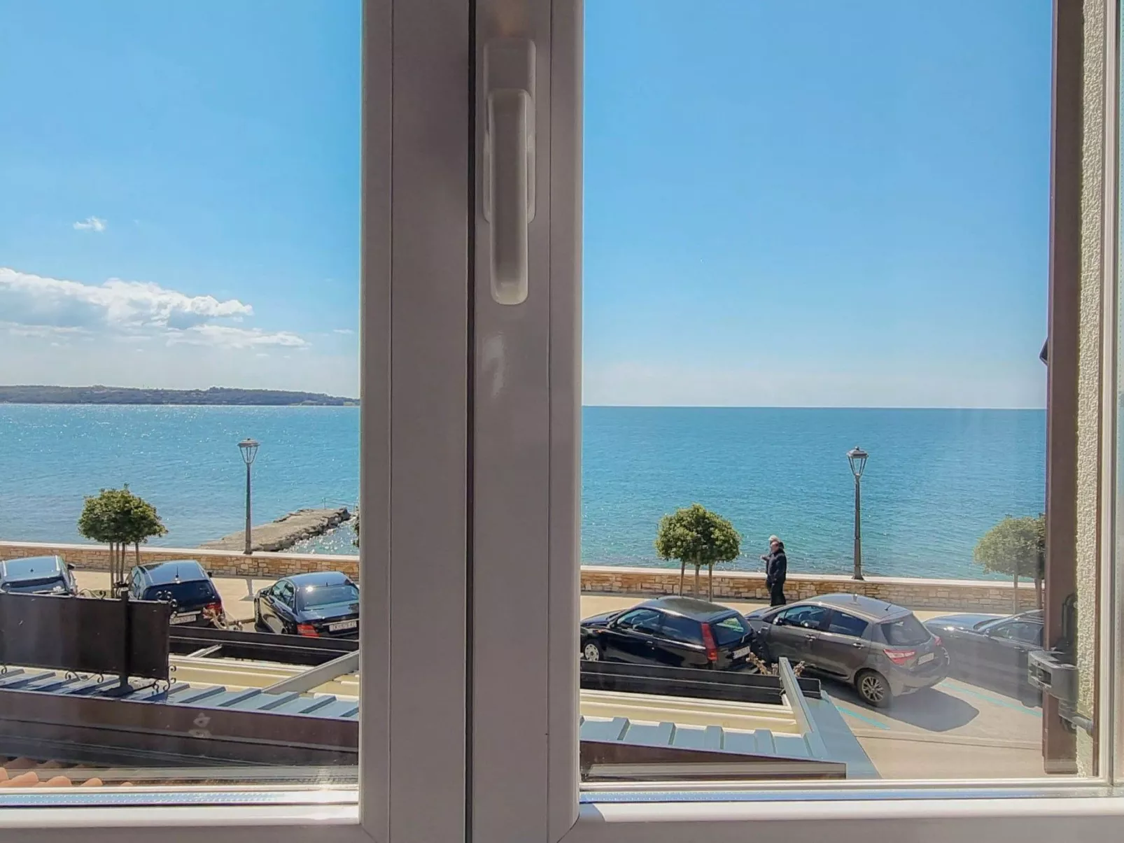 Gemütliches Appartement Libera direkt am Strand-Outside