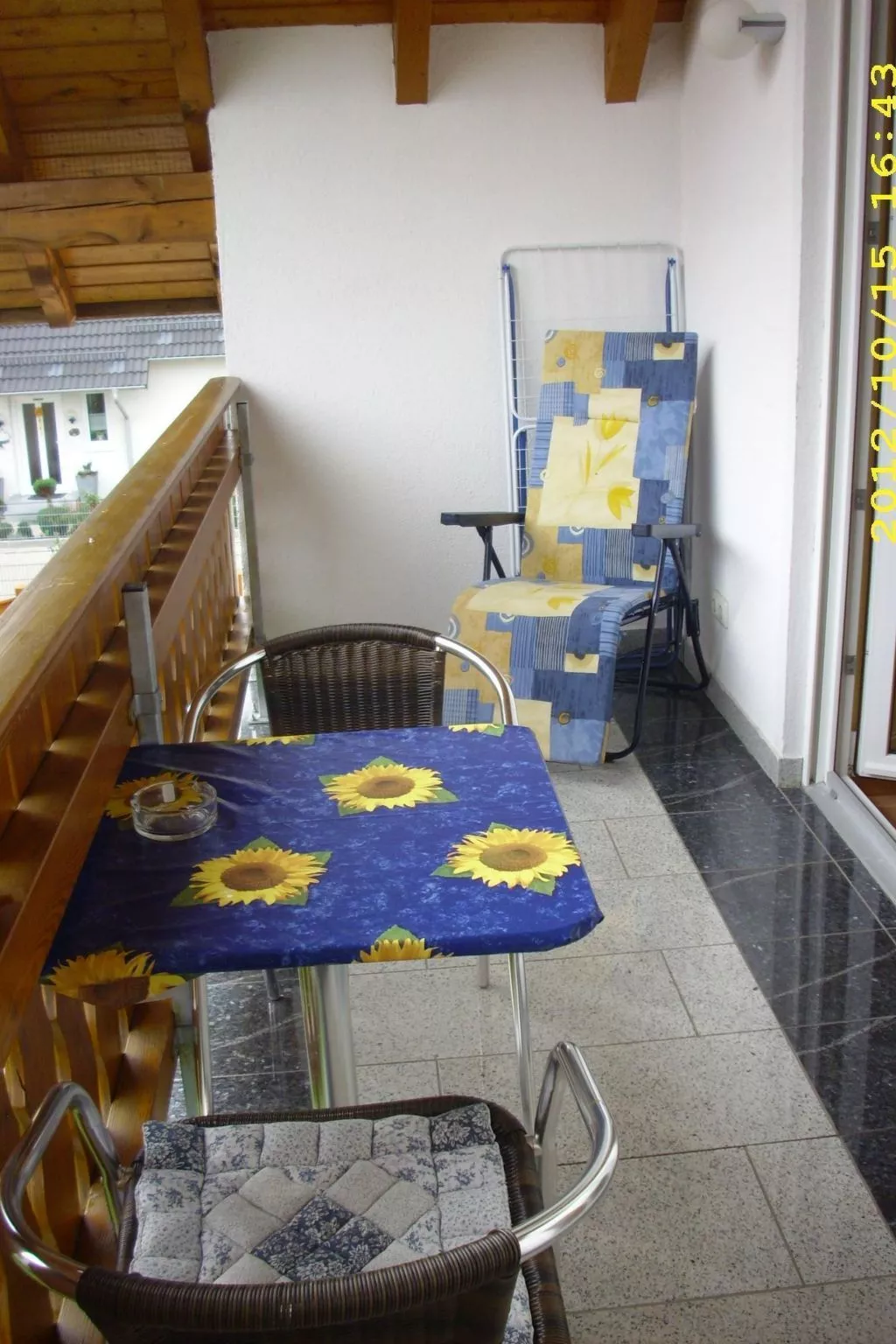 Wohnung in Oberwaldbach mit Garten und Grill-Drinnen