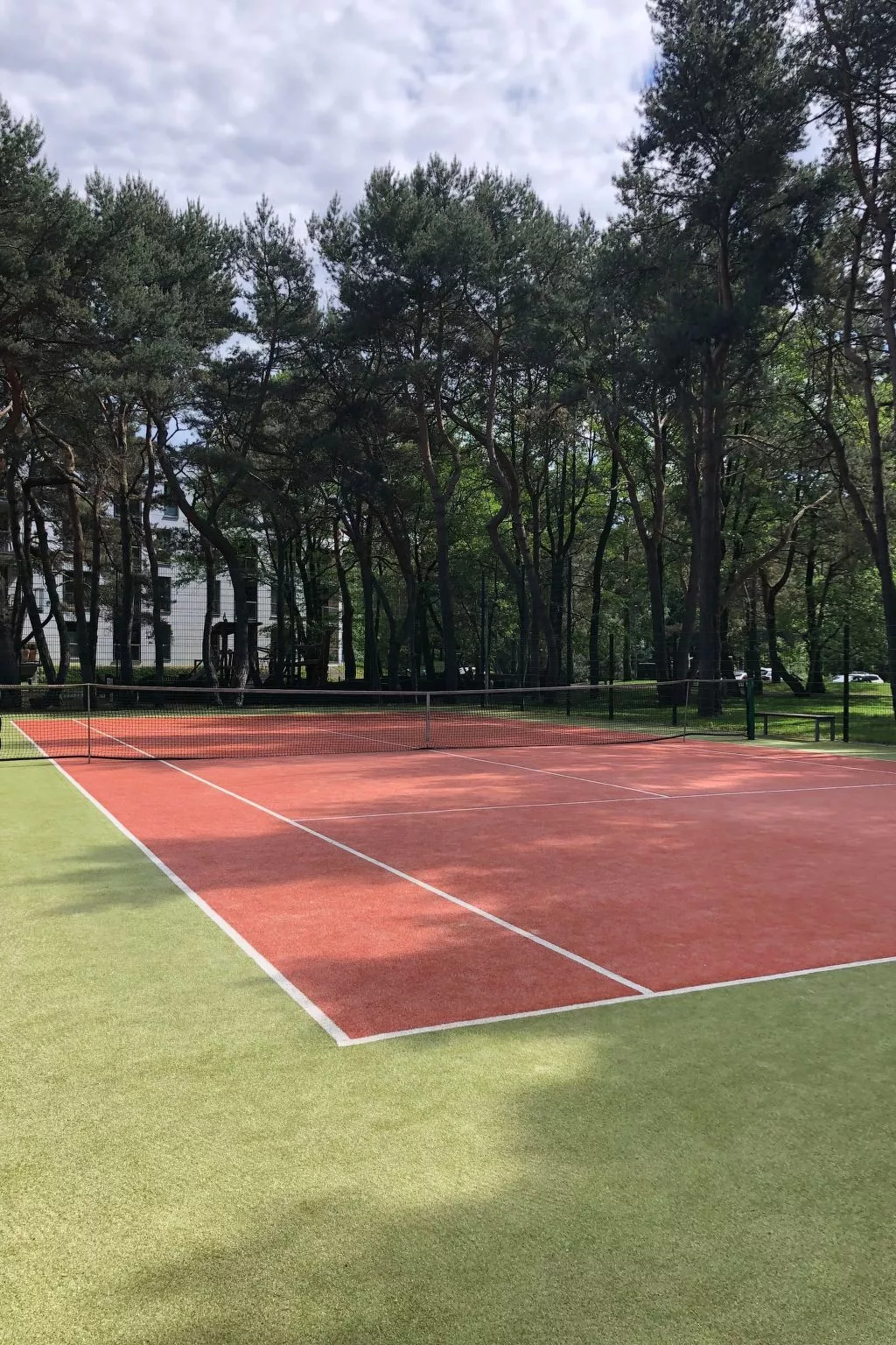 Wohnung in Brzeźno mit Großem Garten-Draußen