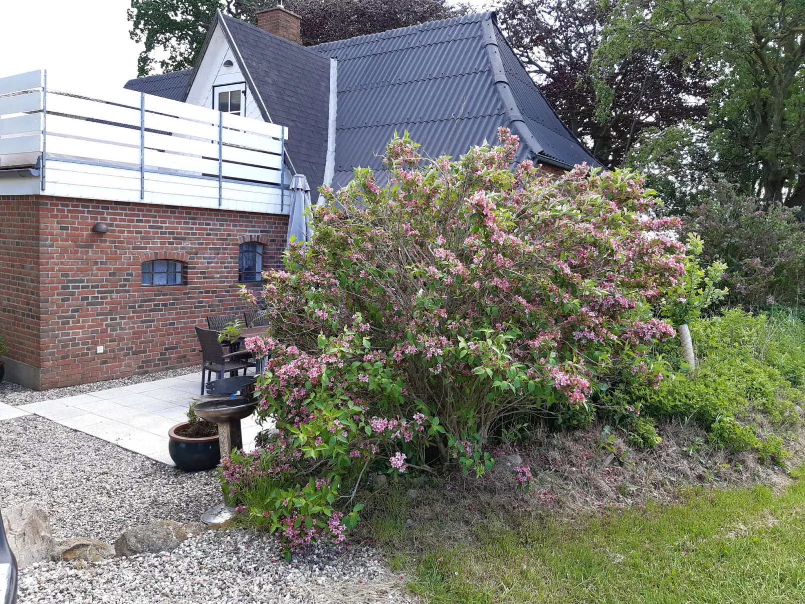 Land-Ferienhaus-Dehors