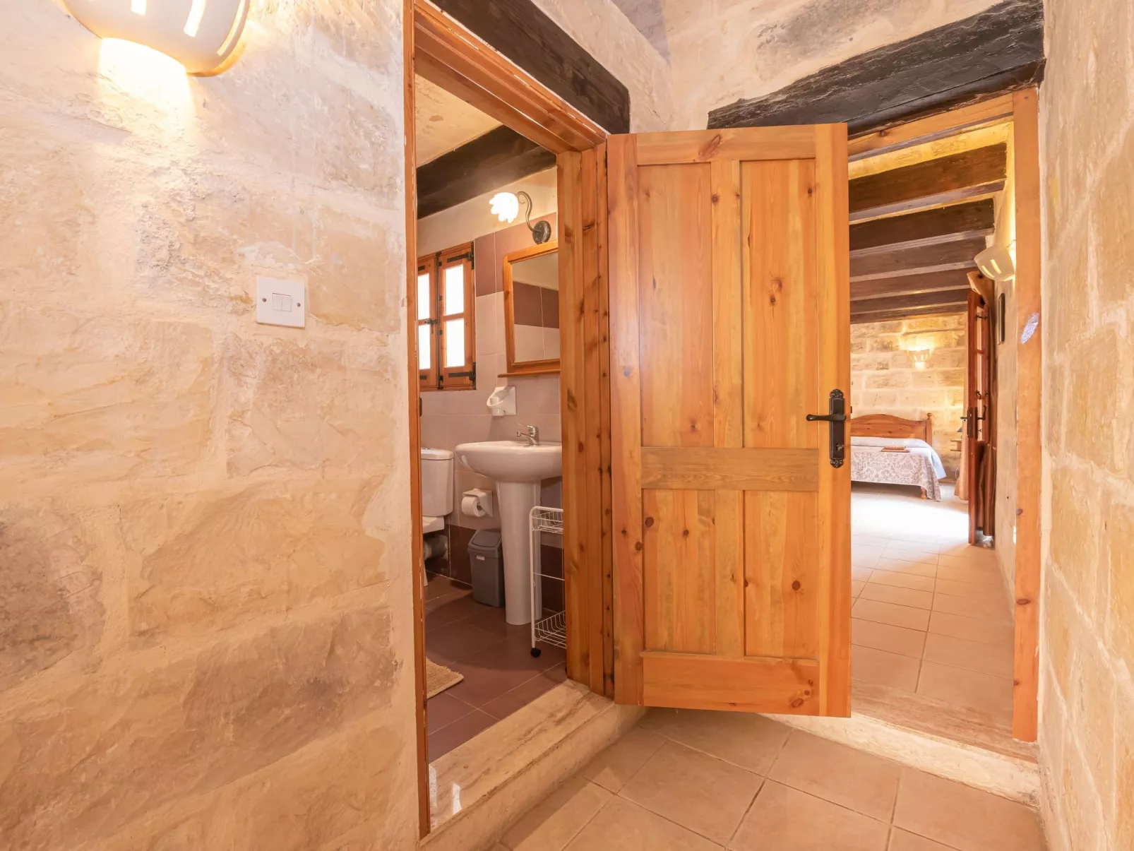 "Casa Melita" in der Nähe des mittelalterlichen Mdina-Inside