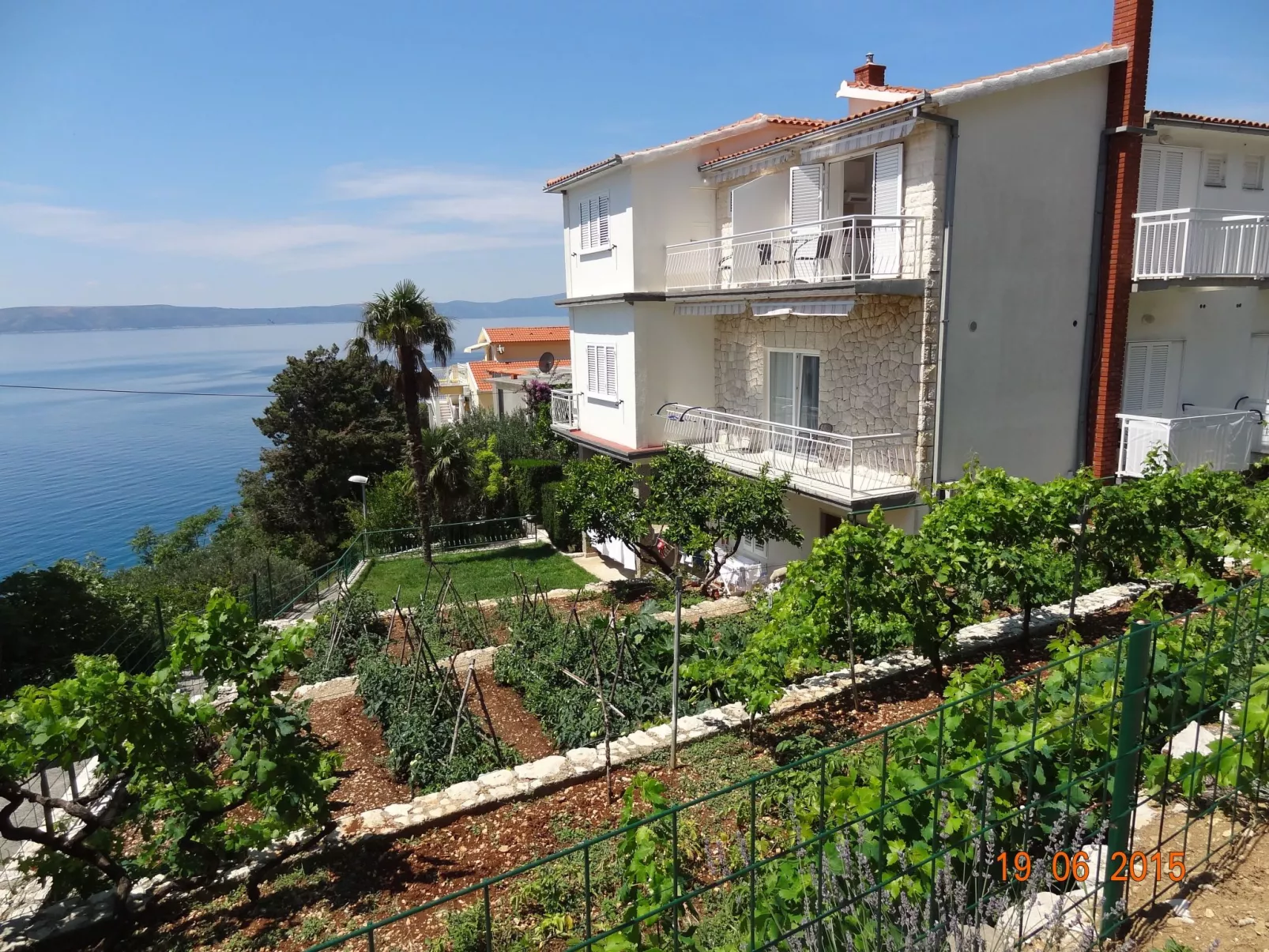 Ruhige Ferienwohnung mit Meerblick-Outside