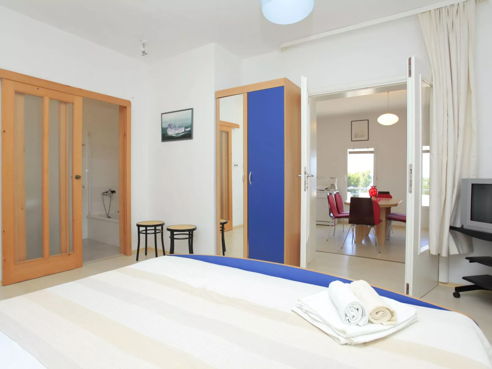 Ferienapartment für sechs Personen-Drinnen