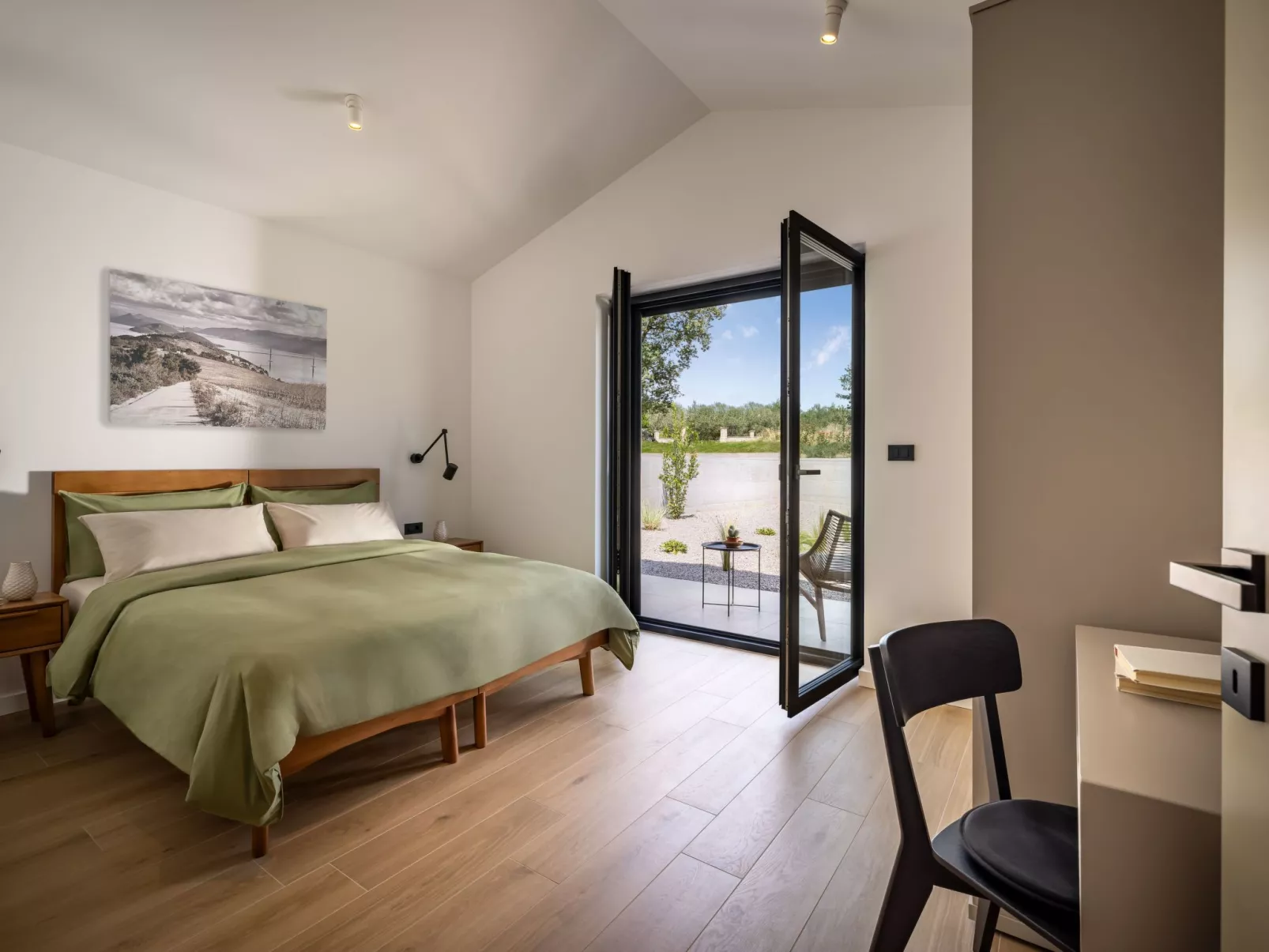 Design Villa Nux für 5 Personen mit beheiztem Pool-Dedans