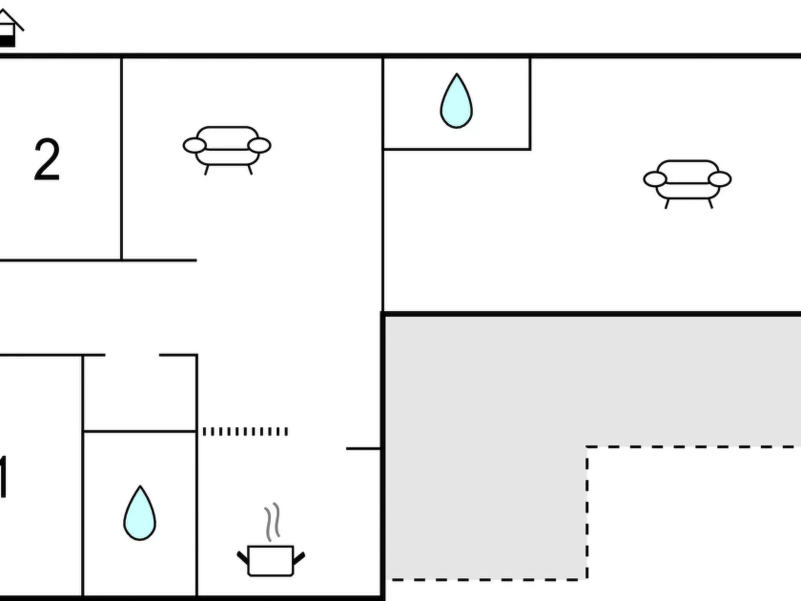 Ferienbungalow Anne-Drinnen