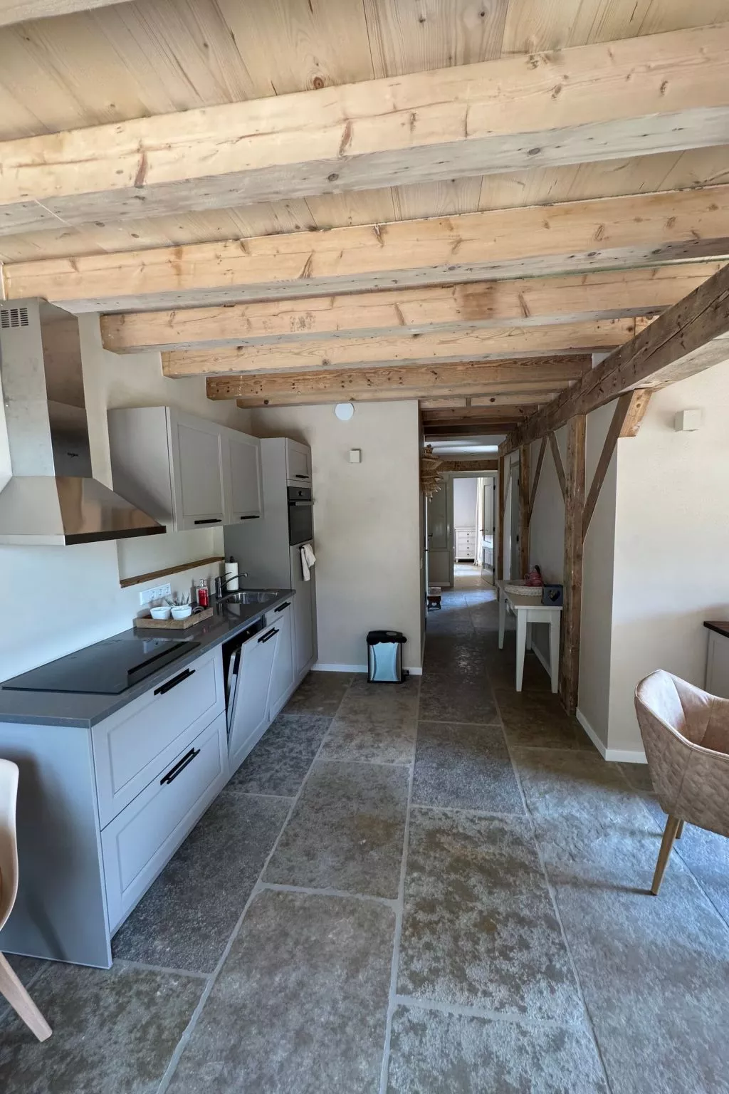 Luxus-App in der Scheune "Strandje groote Nol"-Drinnen