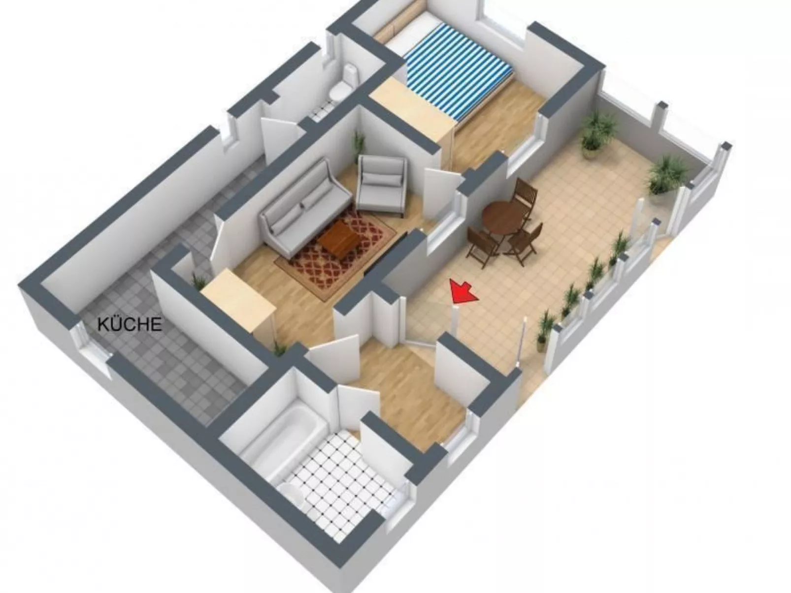 In Maxen mit Privatem Pool-Drinnen