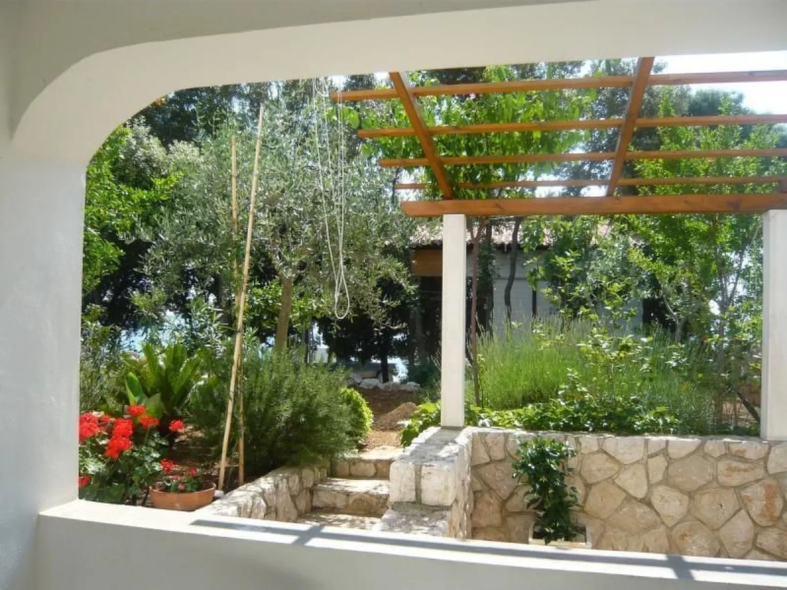 Erdgeschosswohnung Mia für vier Personen-Outside