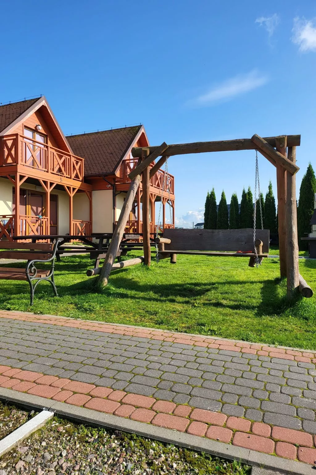 "Cottage5" in einem eingezäunten Gebiet-Outside