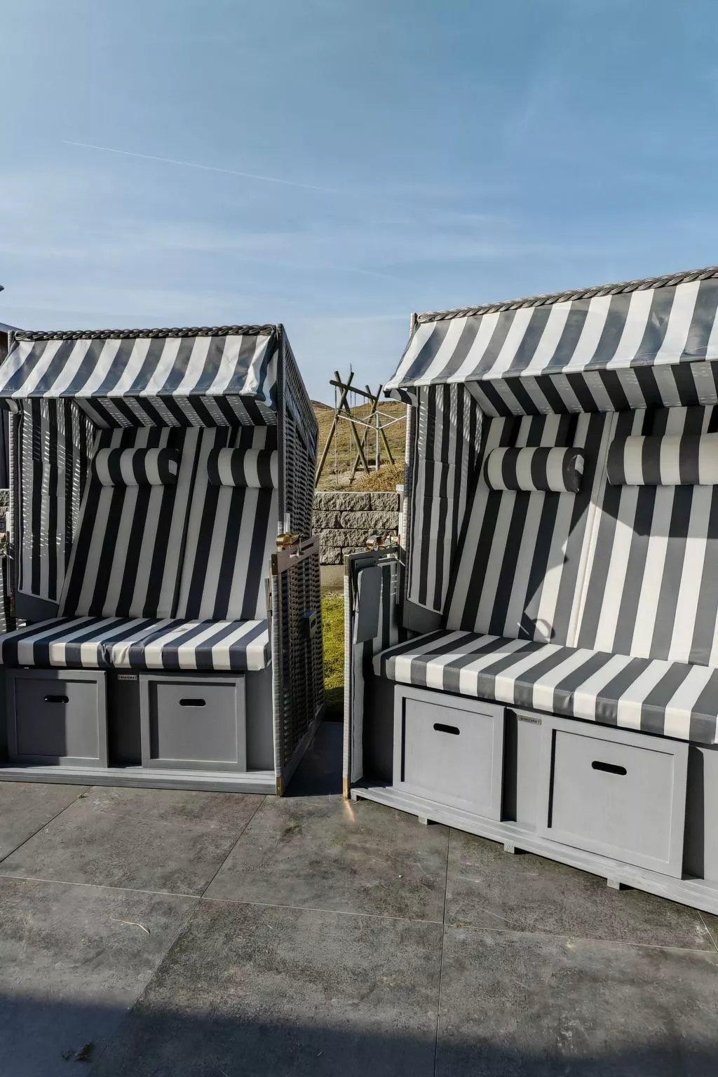 Für 4 Personen ca. 80 m&sup2; in Norderney, Norddeutschland (Niedersachsen)-Dehors