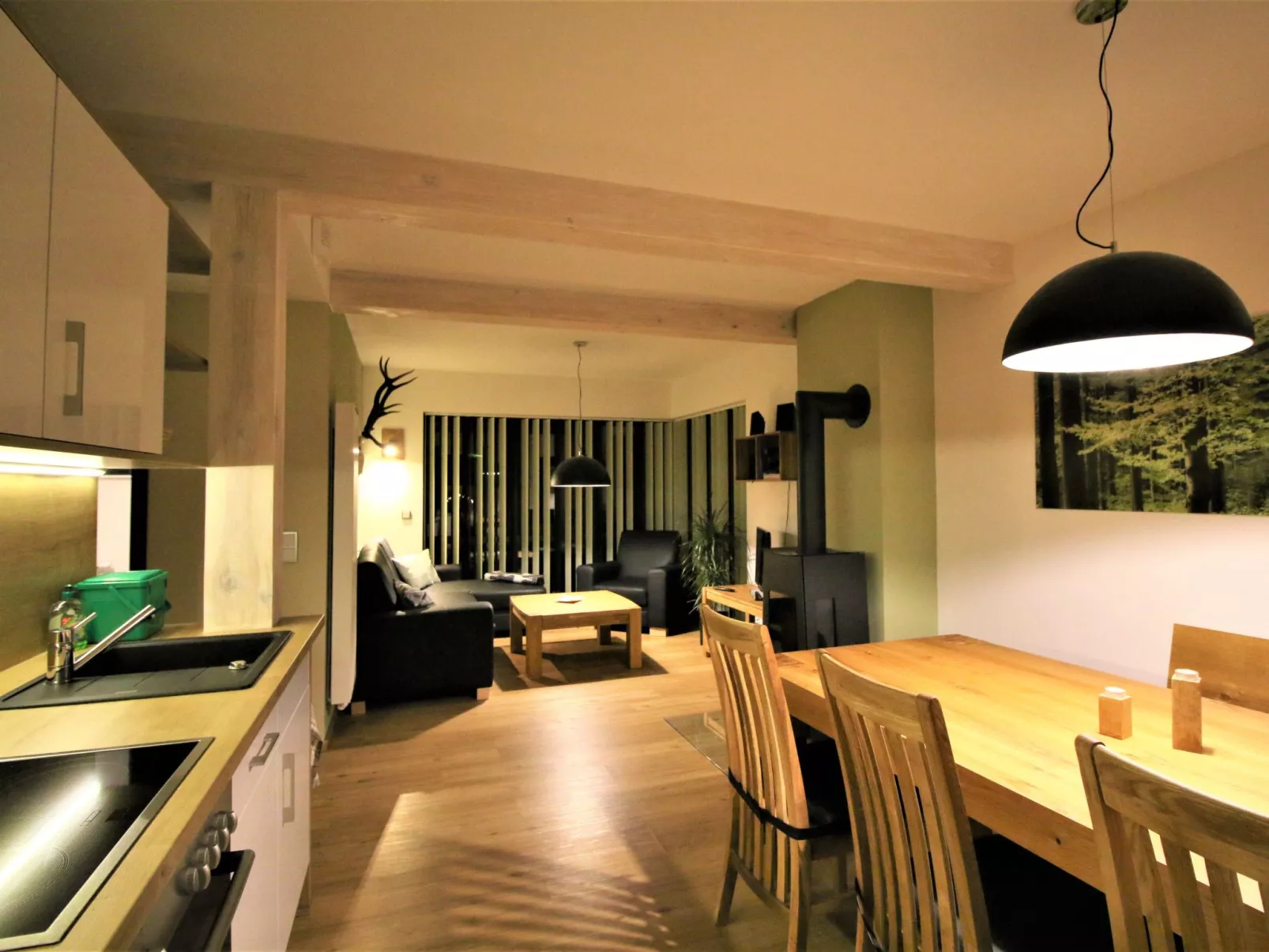 Moderne, niveauvoll eingerichtete Ferienwohnung-Inside