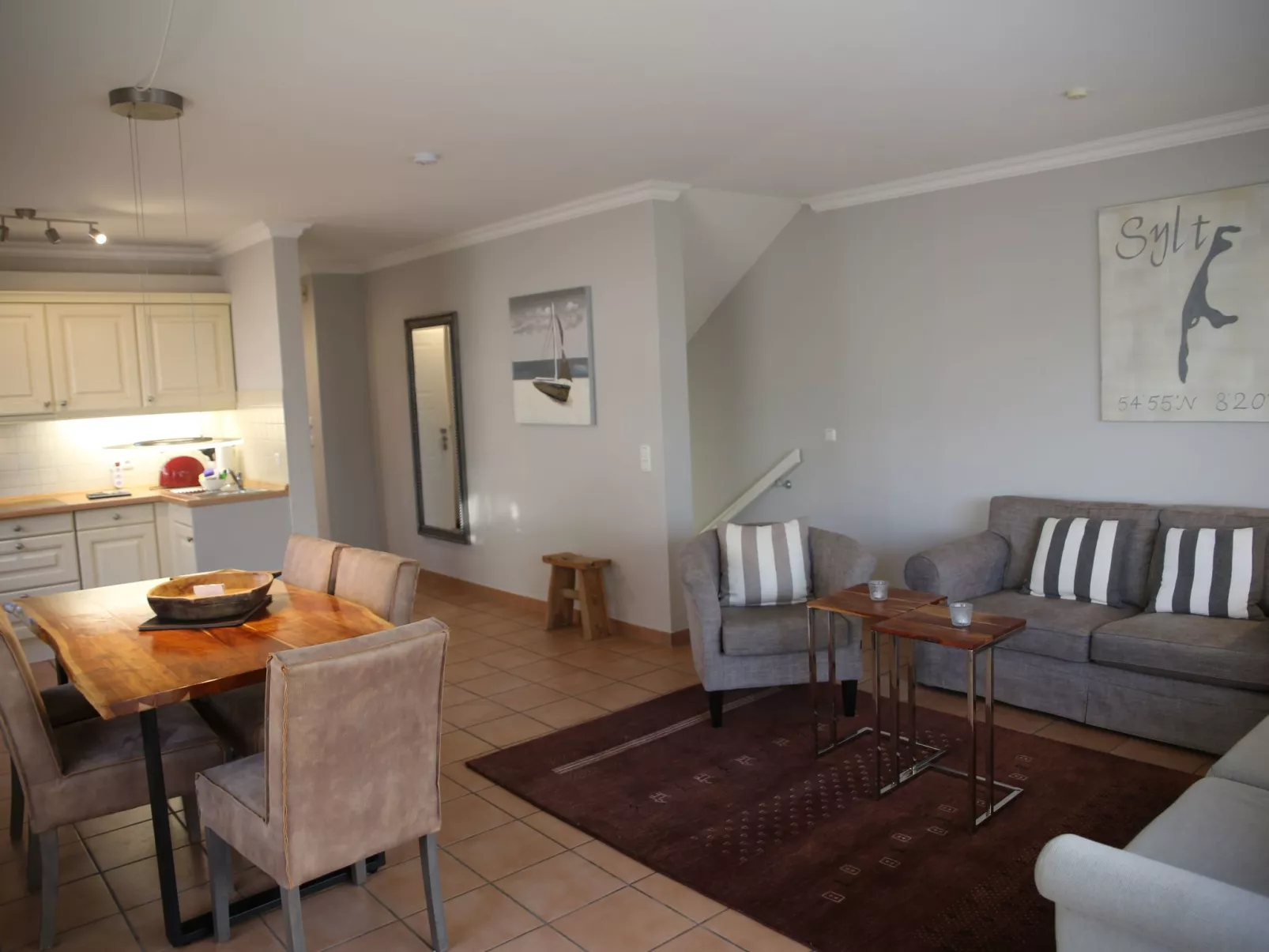 Wohnung in Wenningstedt-Braderup mit Terrasse-Drinnen