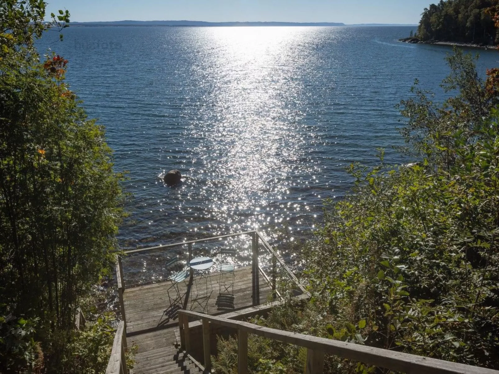Ein  kleines Holzhaus-Dehors