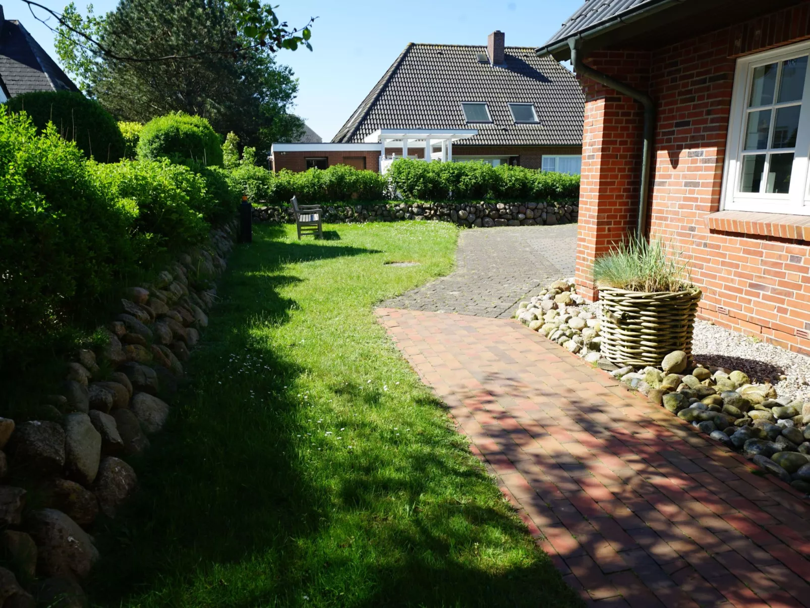 Wohnung in Morsum mit Terrasse-Draußen