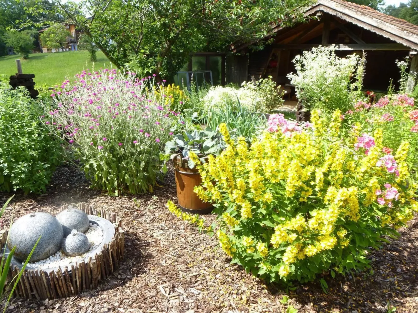 Appartement in Bad Bayersoien mit Großem Garten-Outside