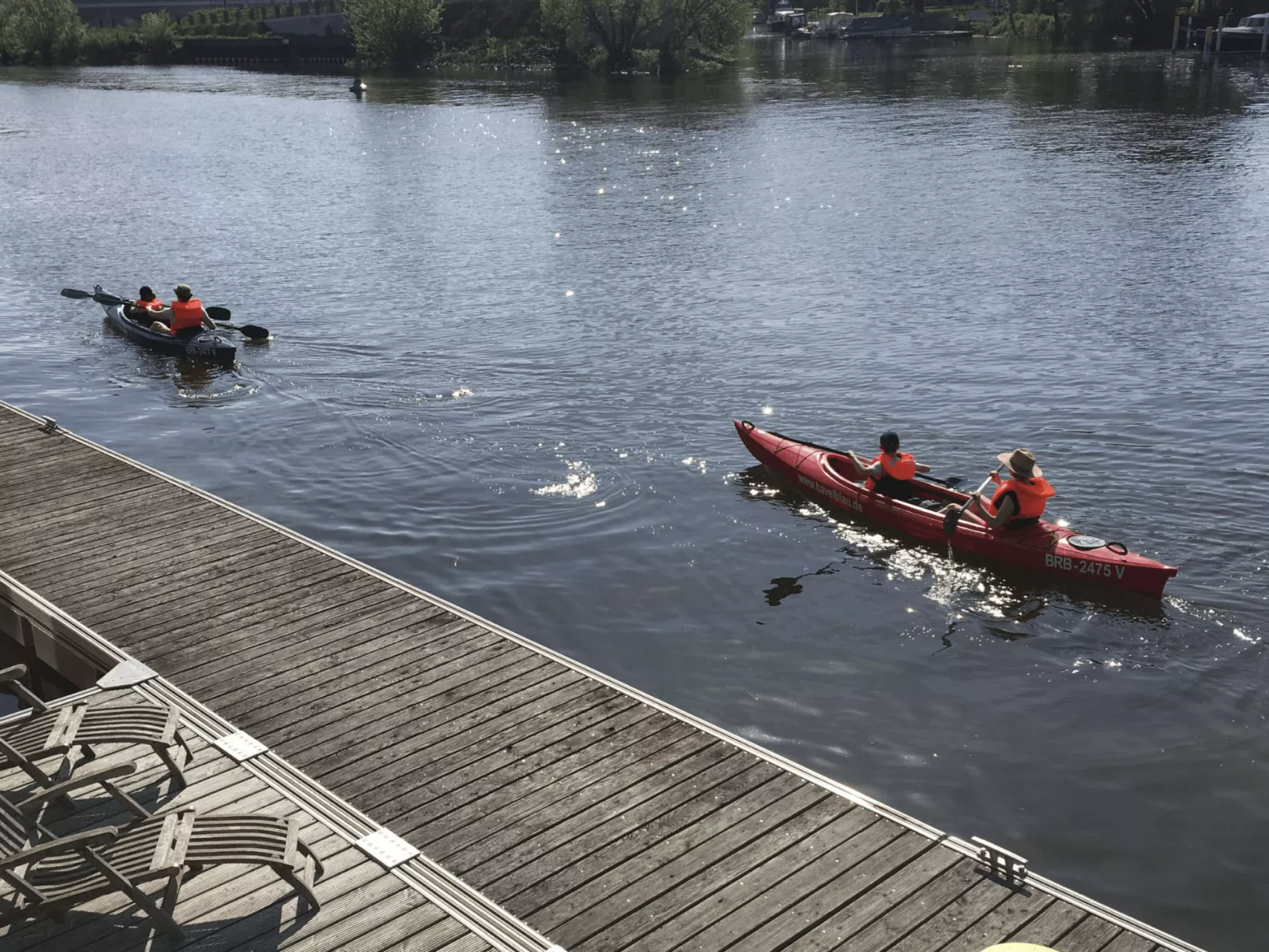 Appartement in Brandenburg An Der Havel mit Terrasse, Garten und Grill-Dehors