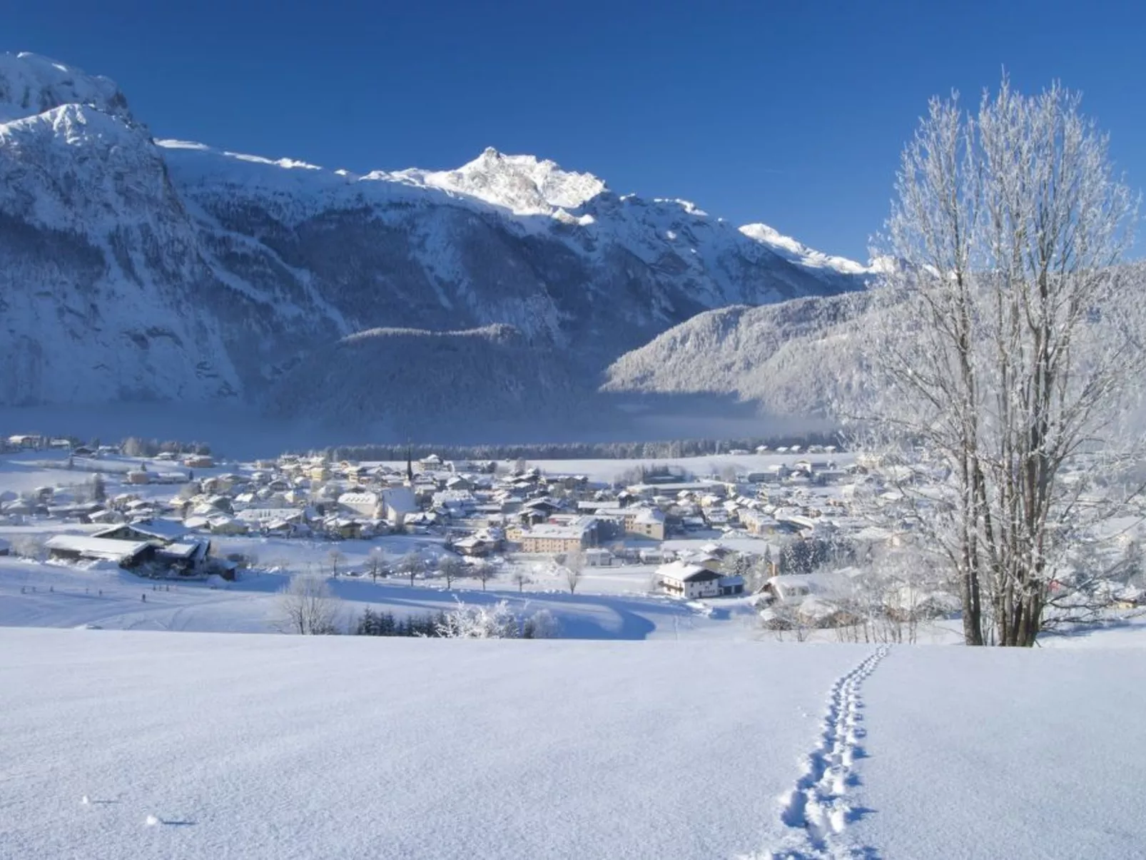 Appartement Bergkristall mit Gebirgsblick-Outside