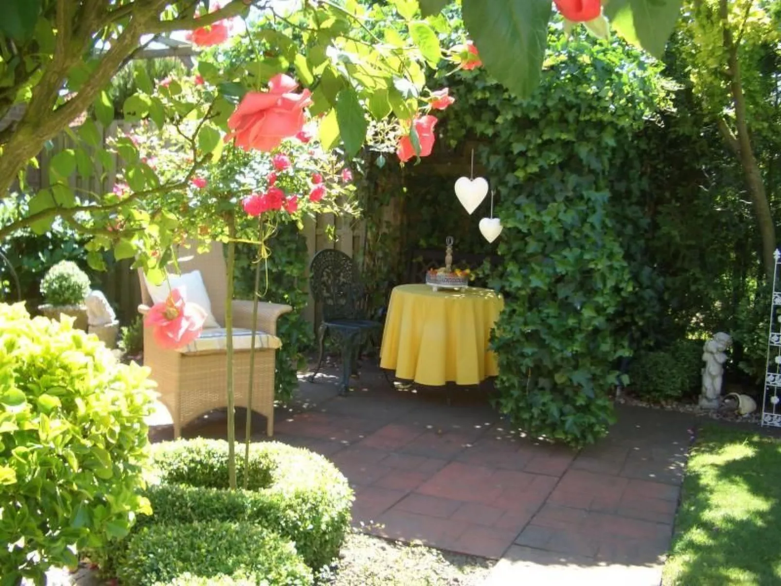 Nichtraucherferienwohnung mit Fahrradnutzung-Dehors