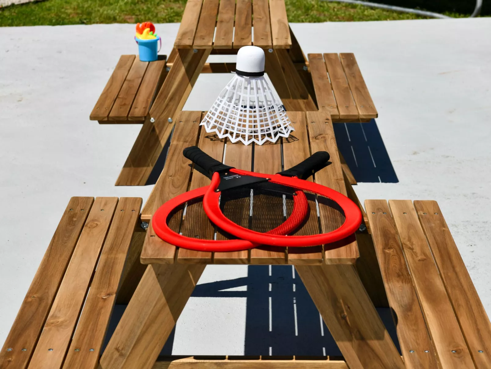 Ferienvilla mit Whirlpool-Draußen