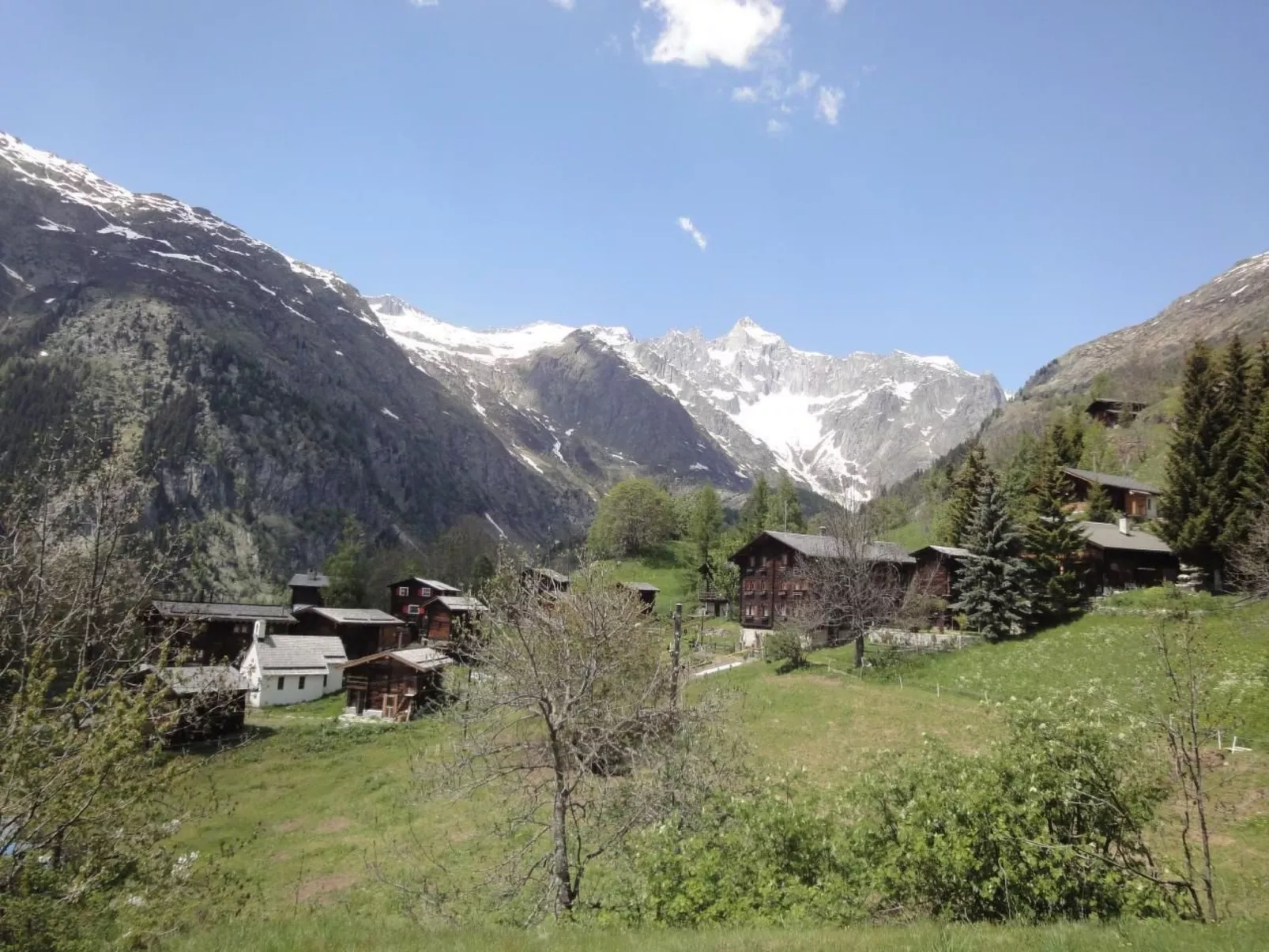 Chalet Stefanino, 2 1/2 Zimmer-Draußen