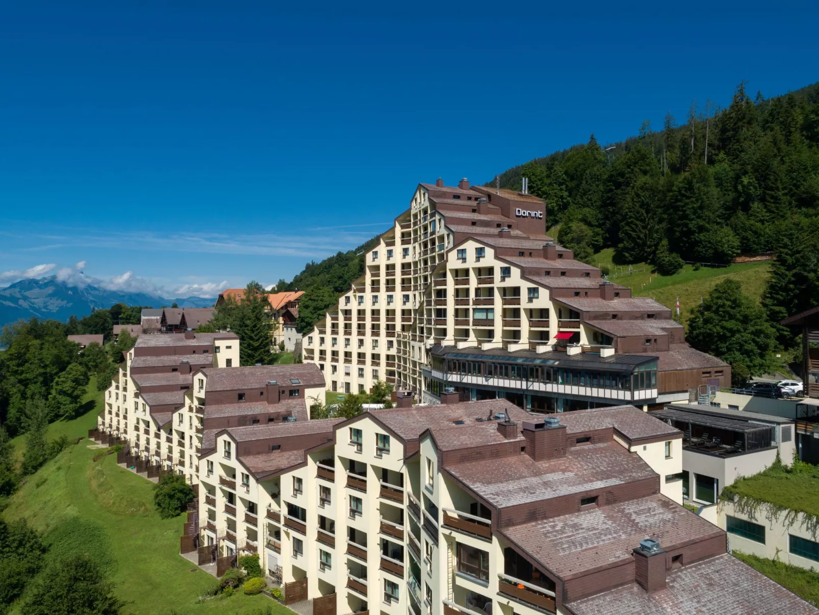 Wohnung Edelweiss direkt in 4 Sterne Hotel-Outside